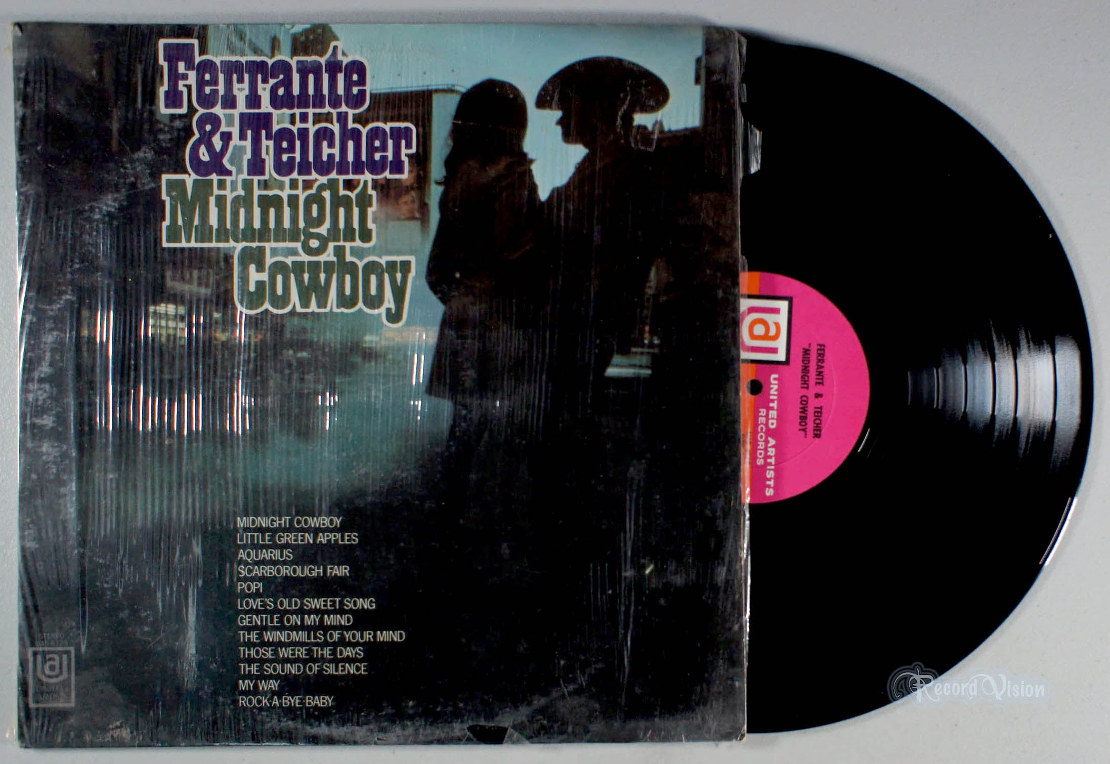 Ferrante and Teicher - Midnight Cowboy (front cover) Vinyl