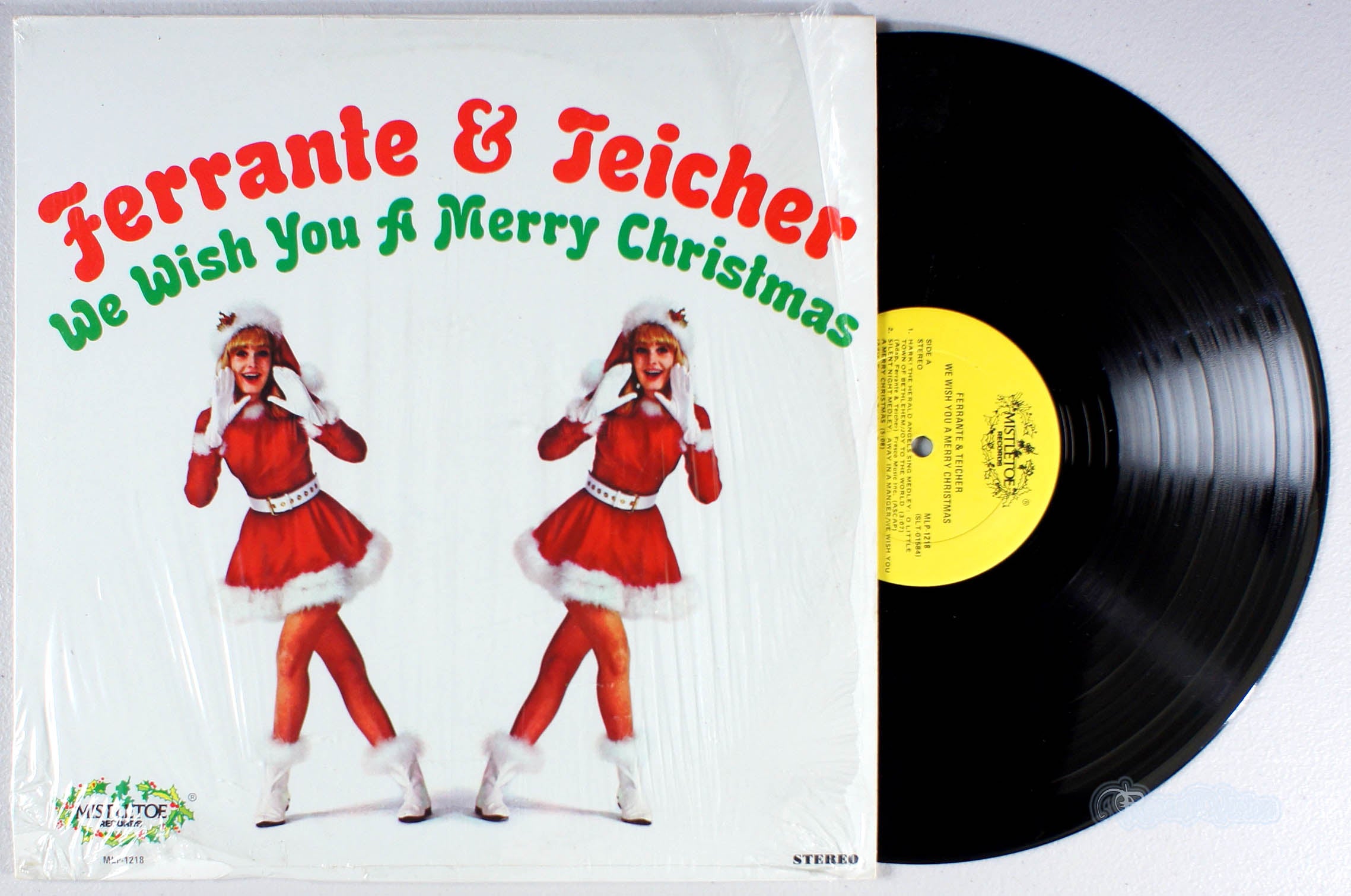 Ferrante and Teicher - We Wish You a Merry Christmas (front cover) Vinyl