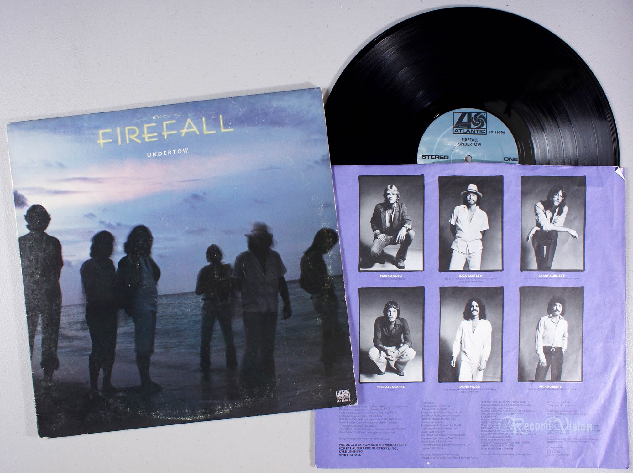 Firefall - Undertow (front cover) Vinyl
