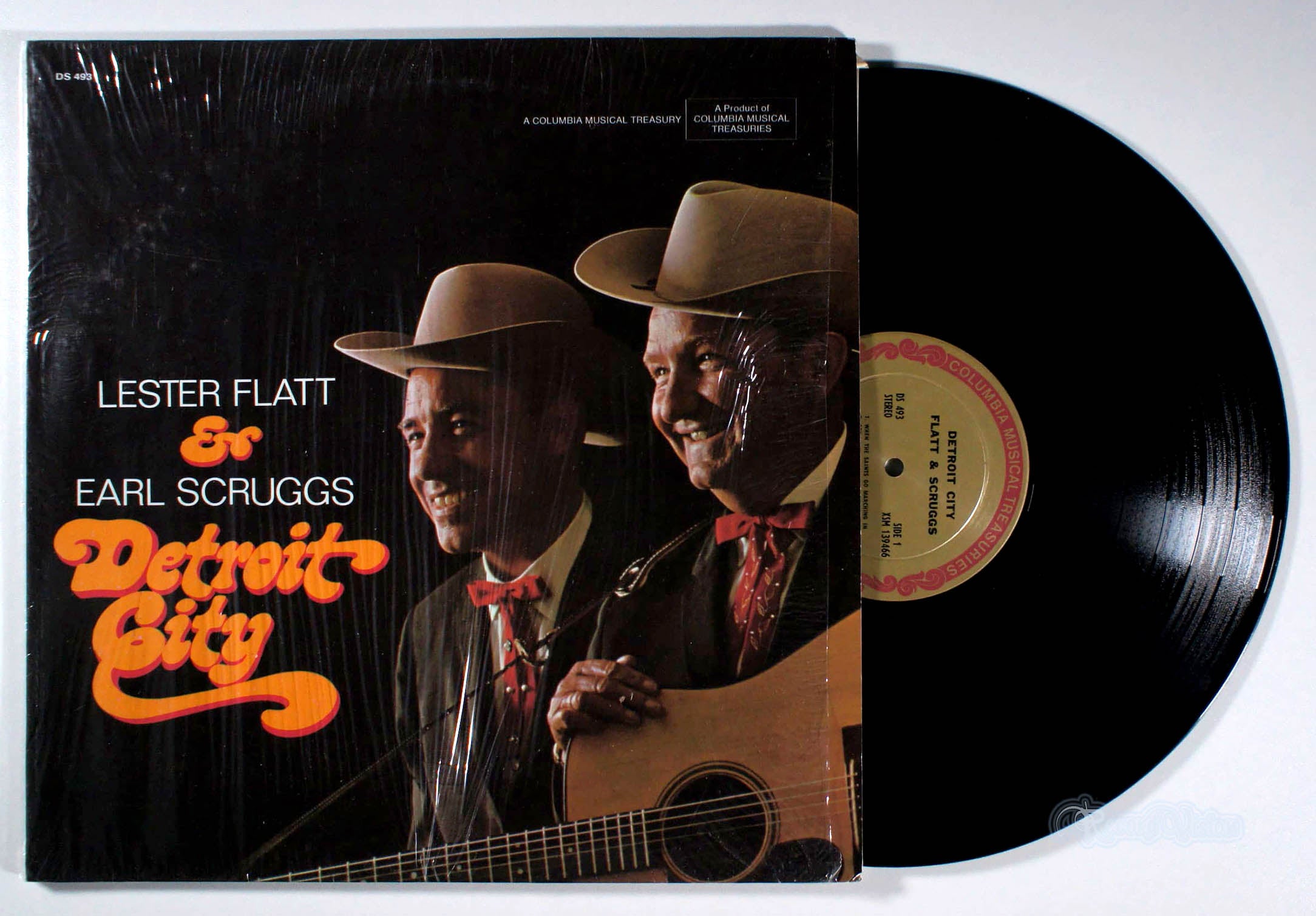 Flatt and Scruggs - Detroit City (front cover) Vinyl
