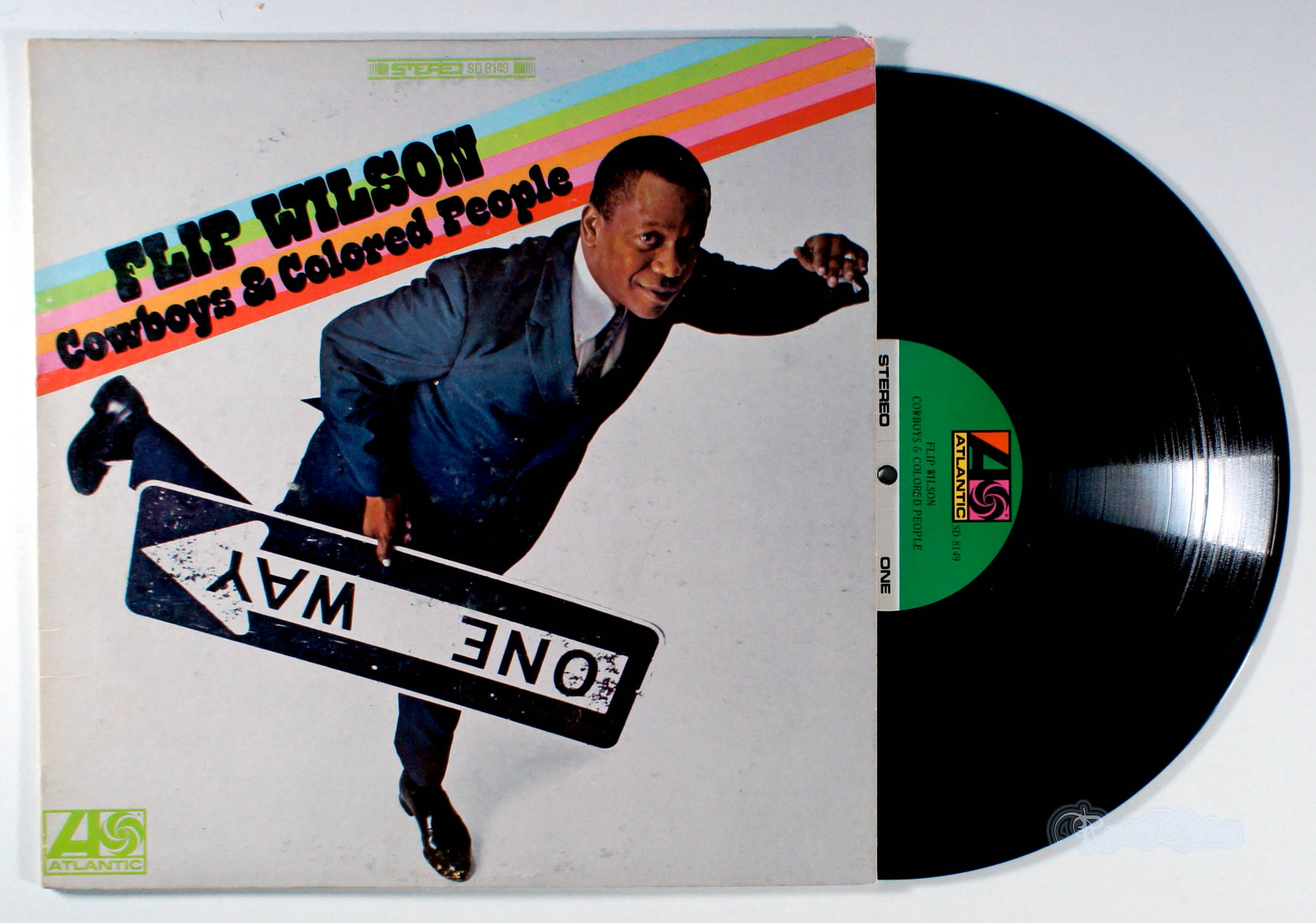 Flip Wilson - Cowboys & Colored People (front cover) Vinyl