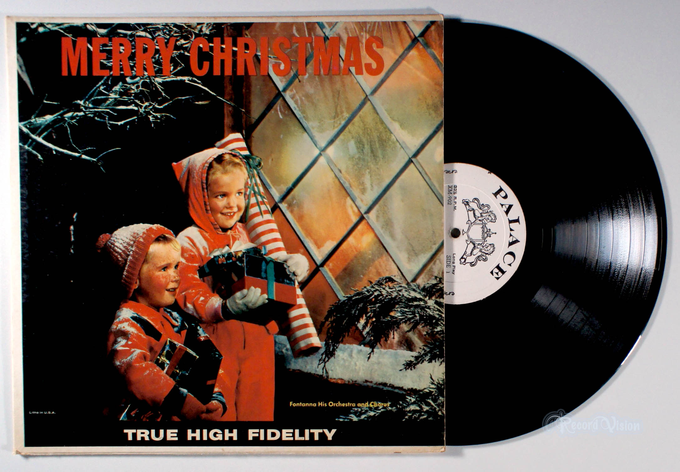 Fontanna - Merry Christmas (front cover) Vinyl