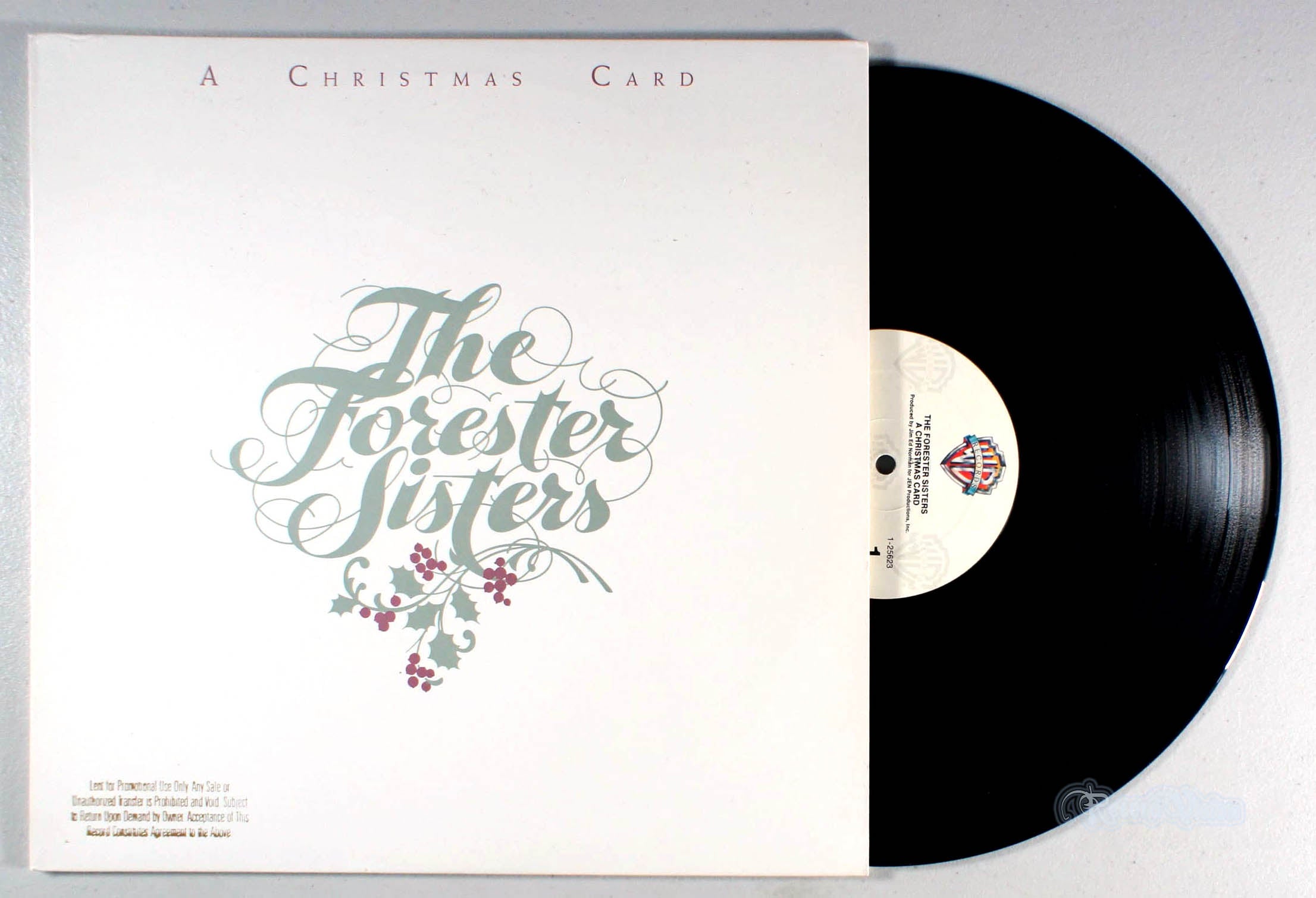 Forester Sisters - A Christmas Card (front cover) Vinyl