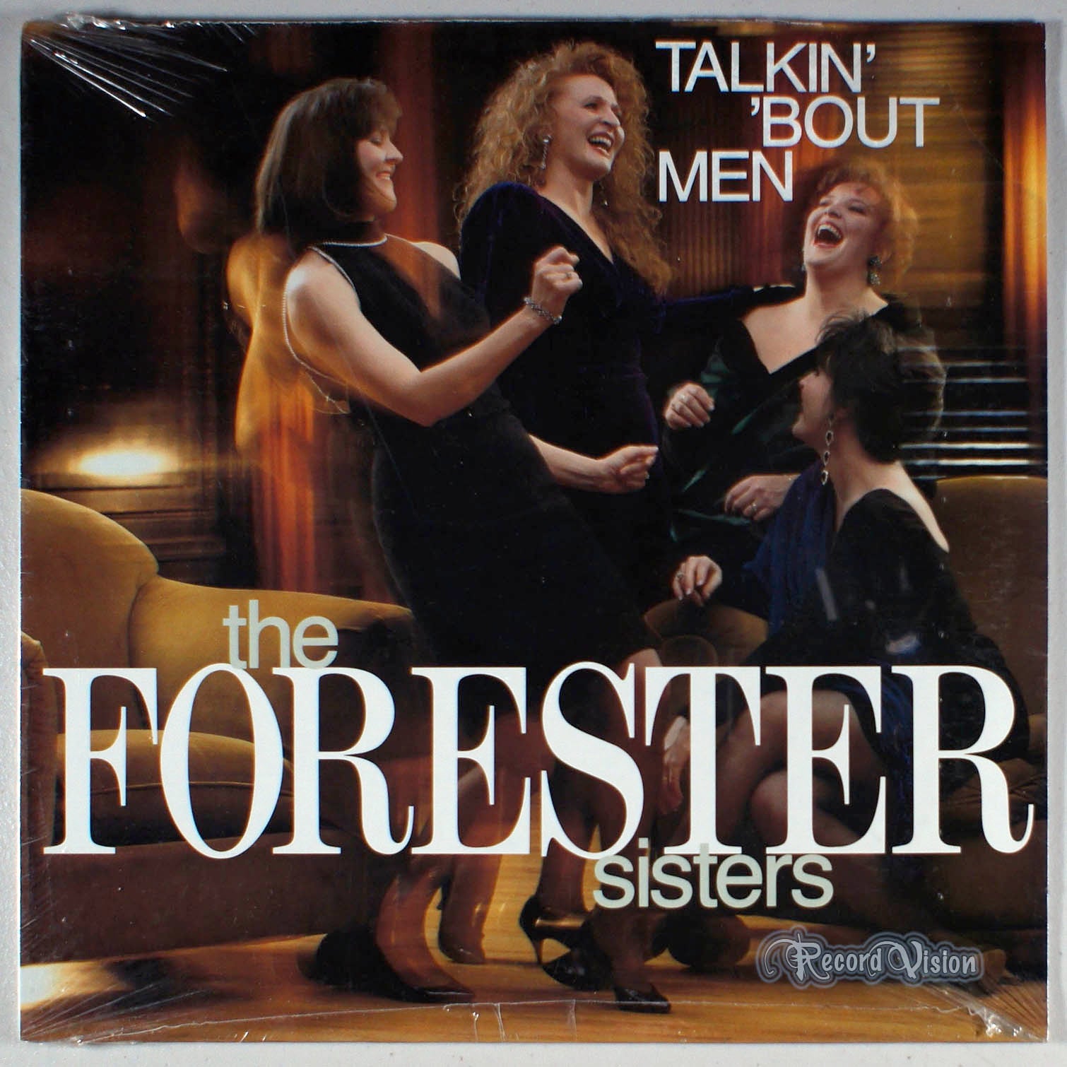 Forester Sisters - Talkin' 'Bout Men (front cover) Vinyl