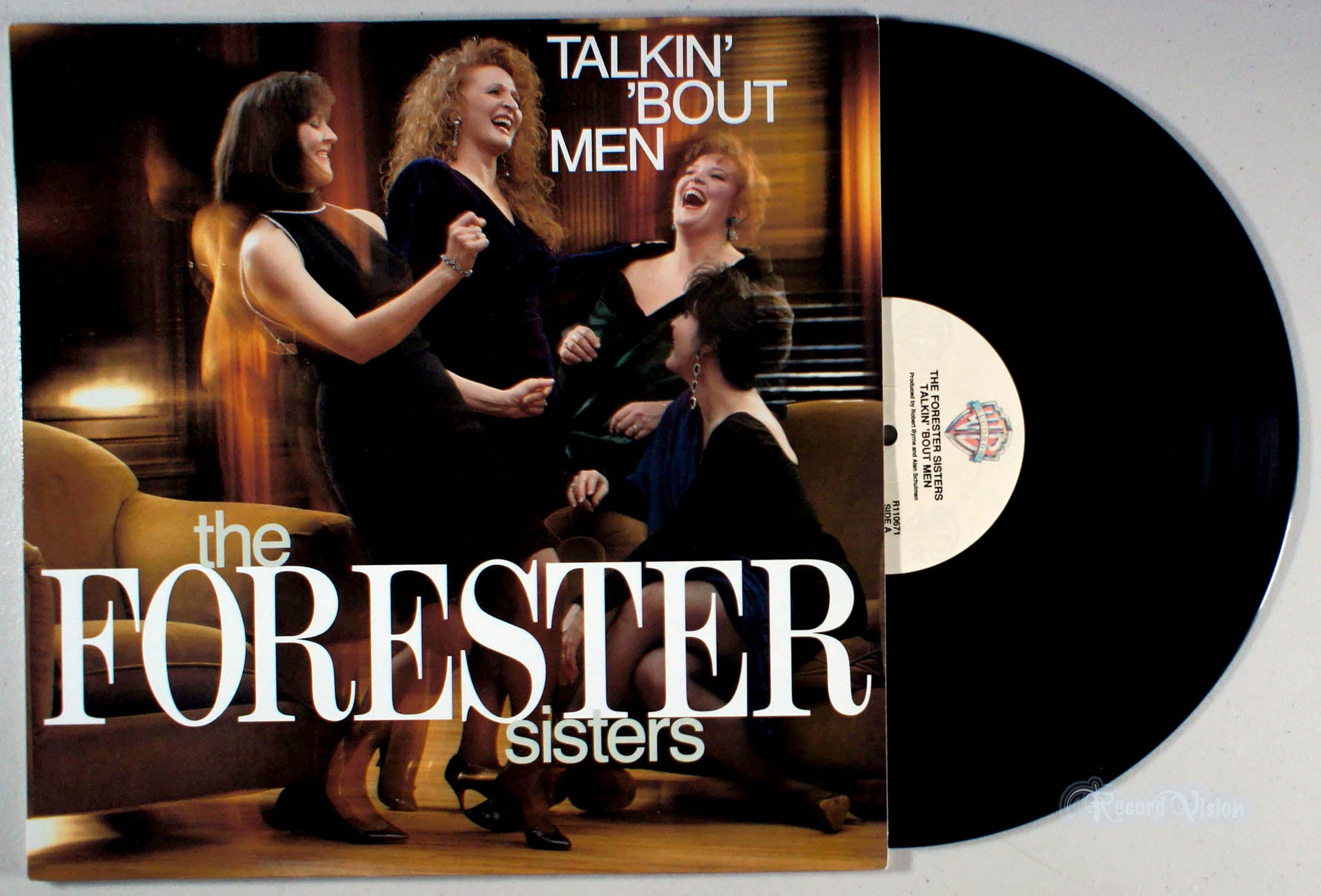 Forester Sisters - Talkin' 'Bout Men (front cover) Vinyl