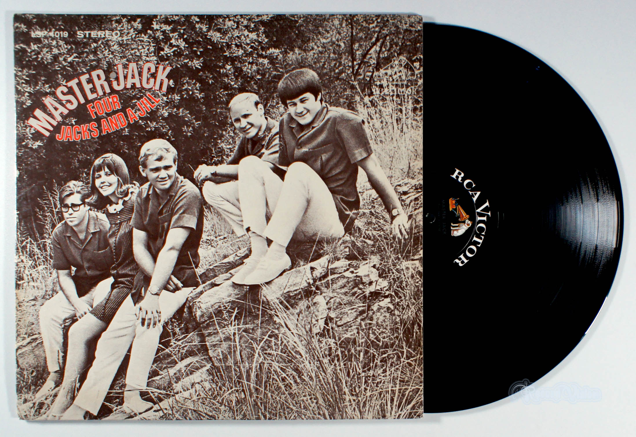 Four Jacks and a Jill - Master Jack (front cover) Vinyl