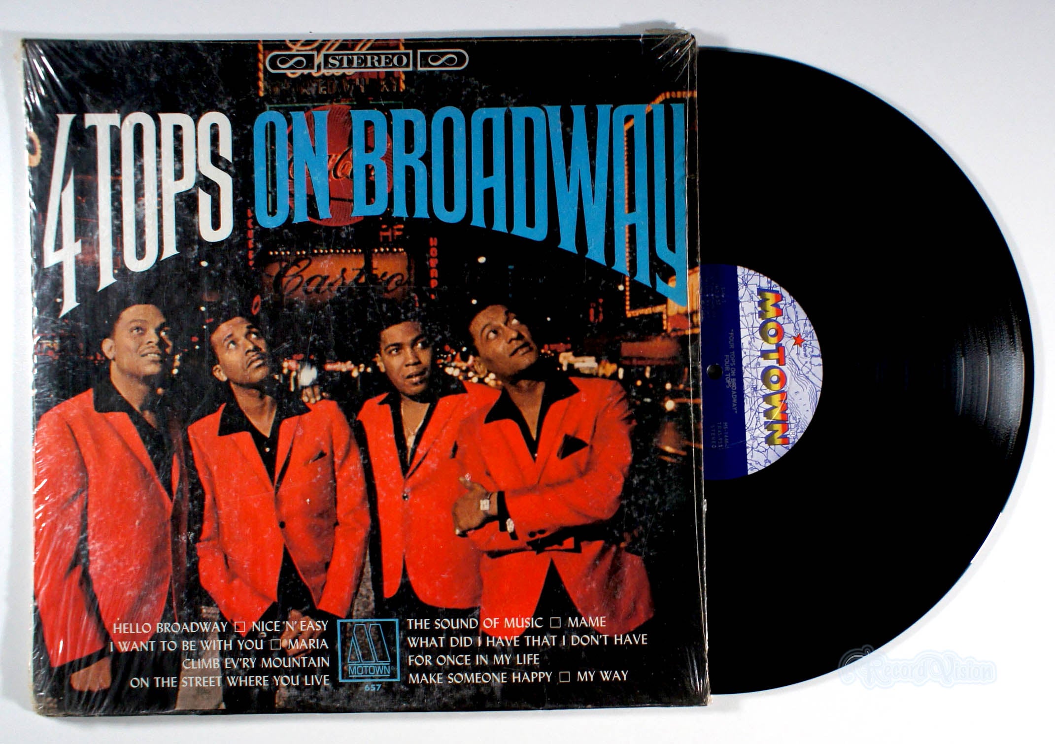 Four Tops - On Broadway (front cover) Vinyl