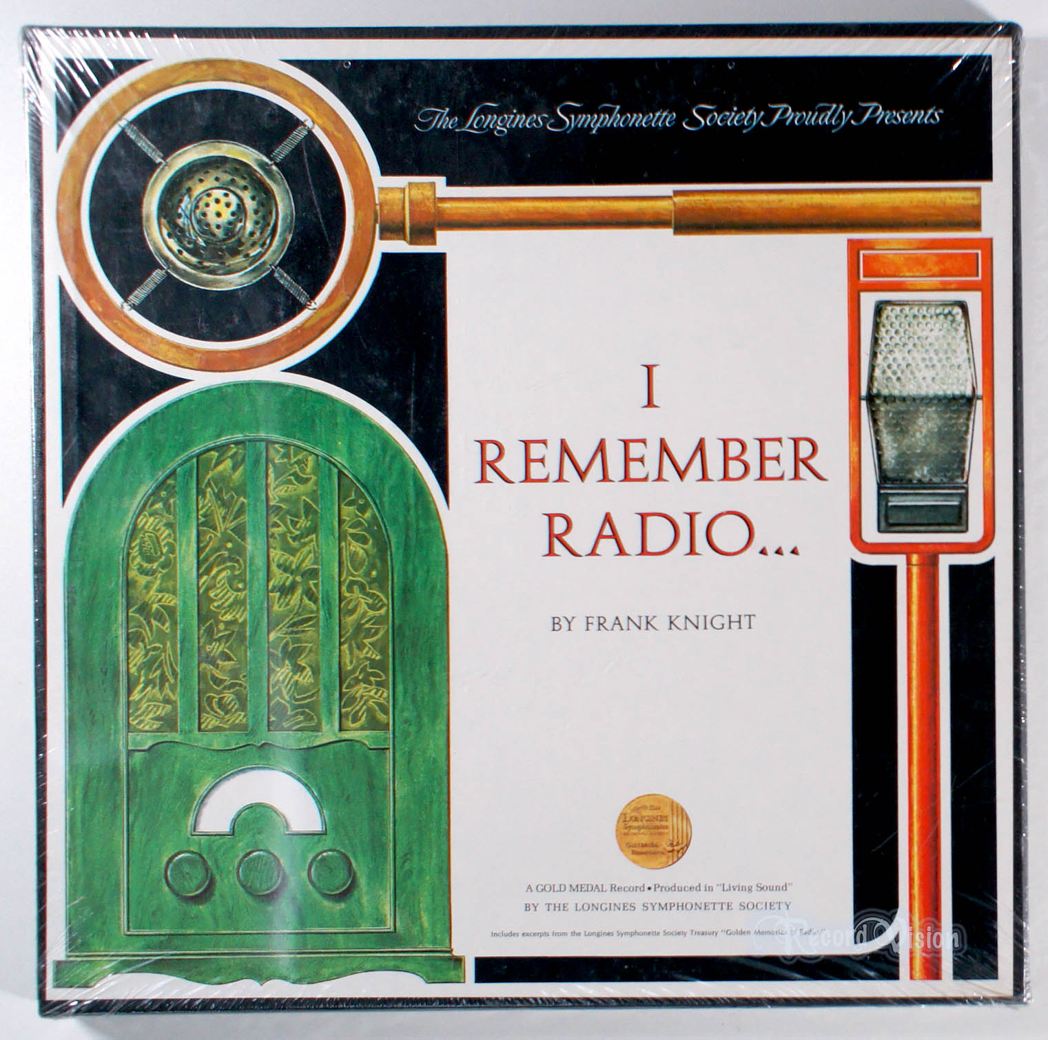 Frank Knight - I Remember Radio (front cover) Vinyl