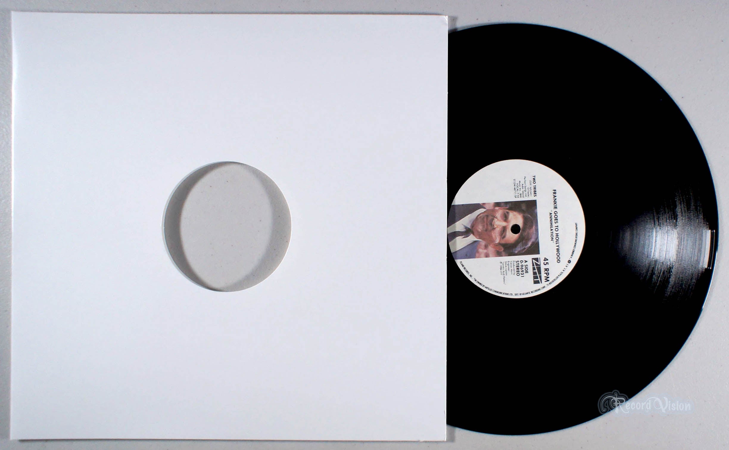 Frankie Goes to Hollywood - Two Tribes (front cover) Vinyl
