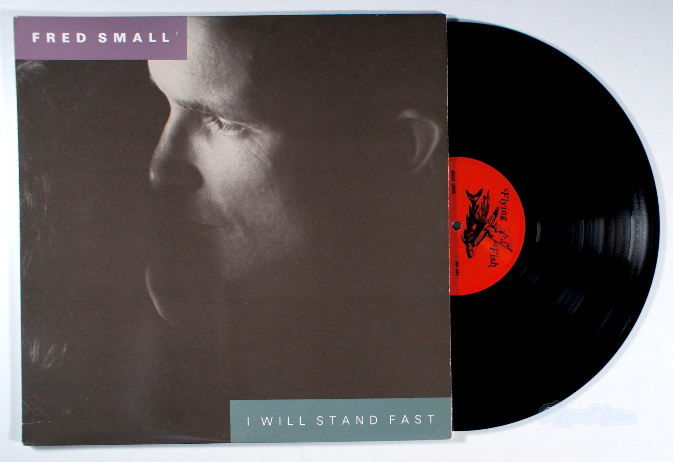 Fred Small - I Will Stand Fast (front cover) Vinyl
