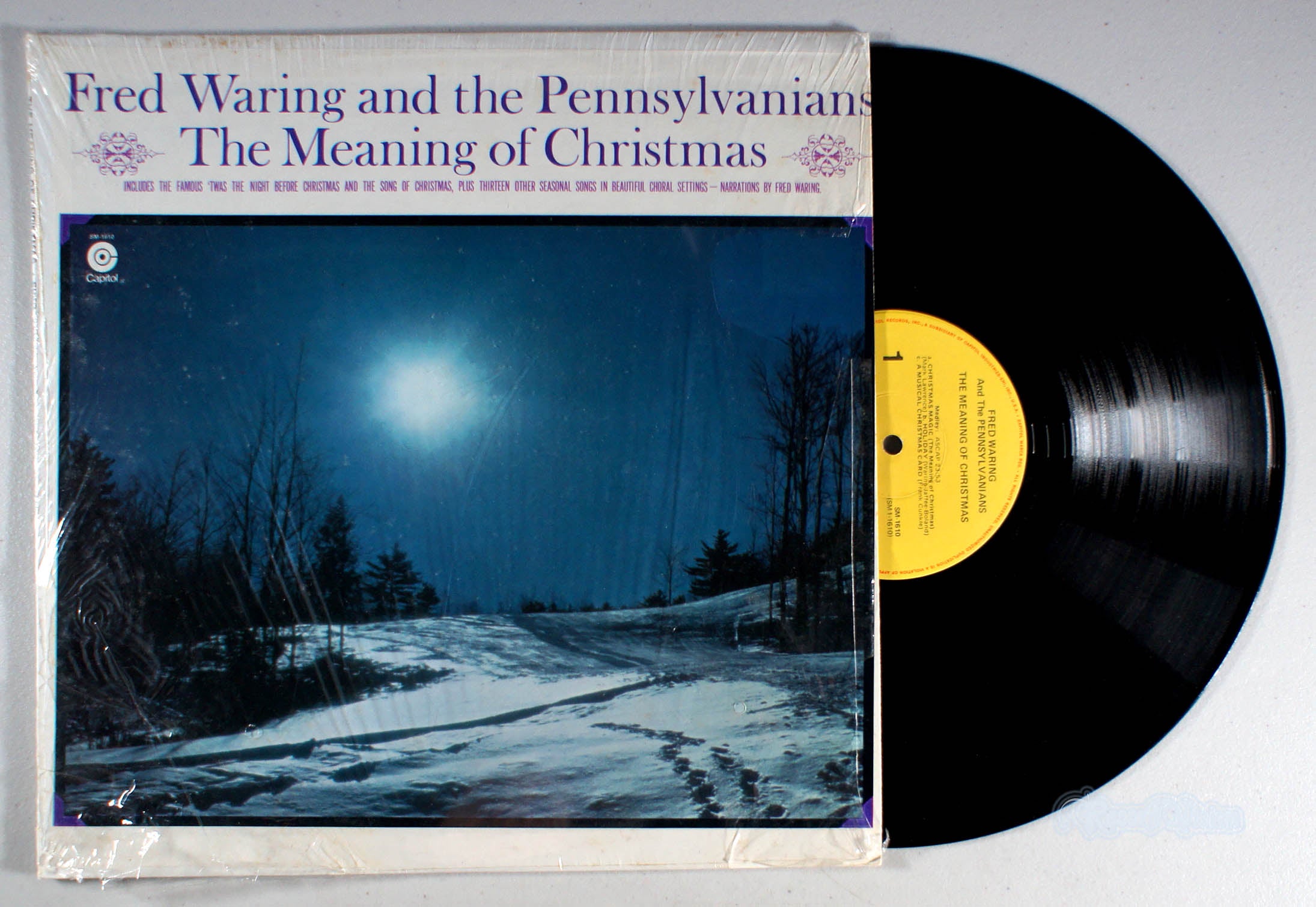 Fred Waring - The Meaning of Christmas (front cover) Vinyl