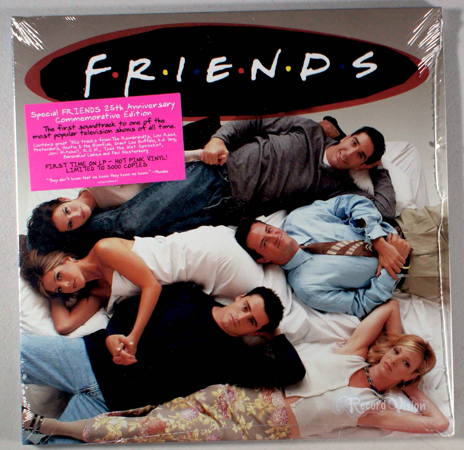 Friends (Hot Pink) (front cover) Vinyl