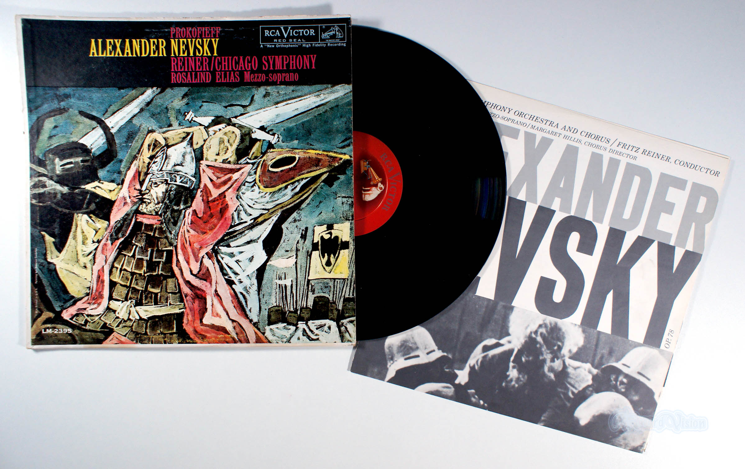 Fritz Reiner - Prokofiev: Alexander Nevsky (front cover) Vinyl