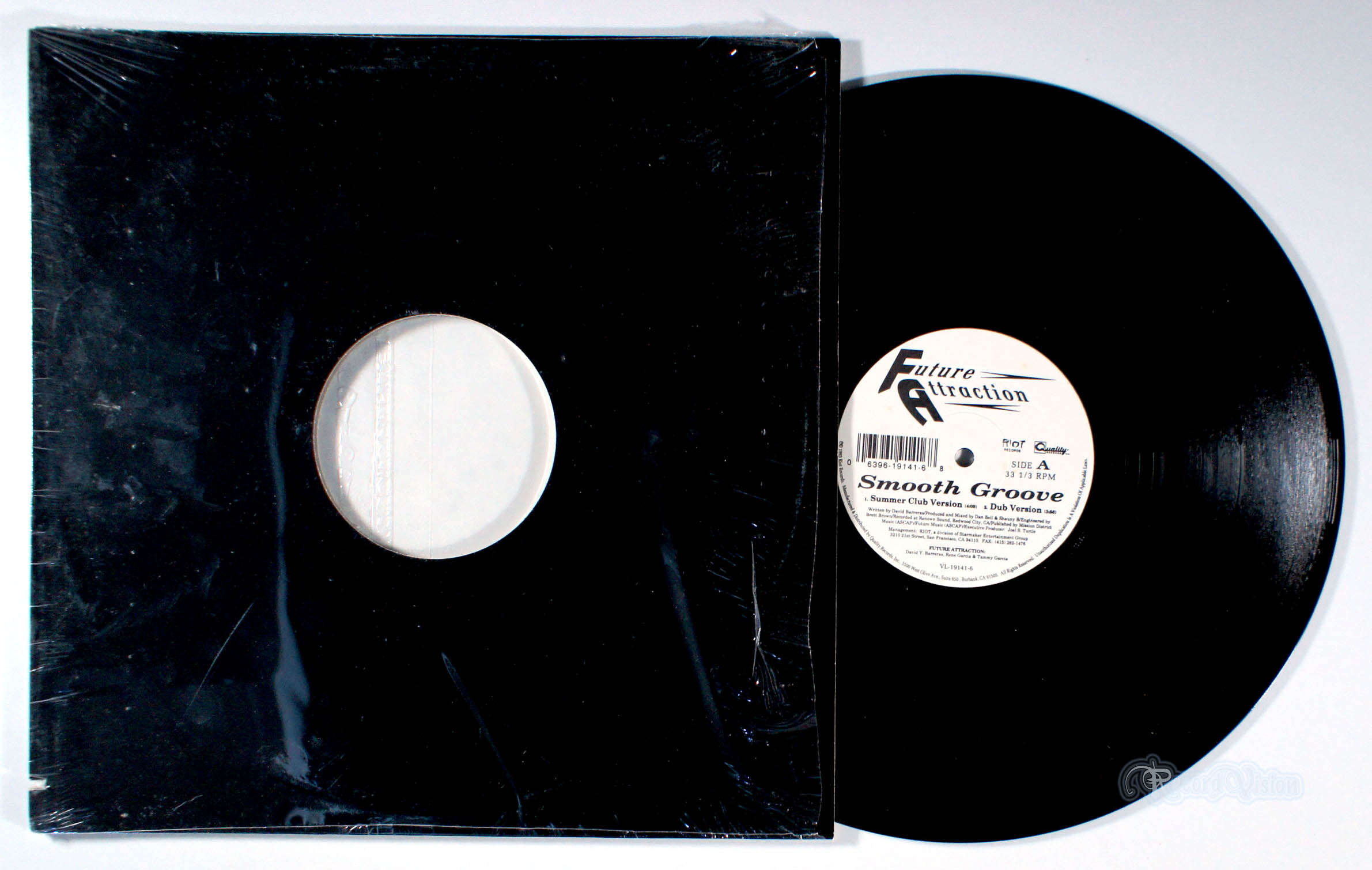 Future Attraction - Smooth Groove (12" Single) (front cover) Vinyl