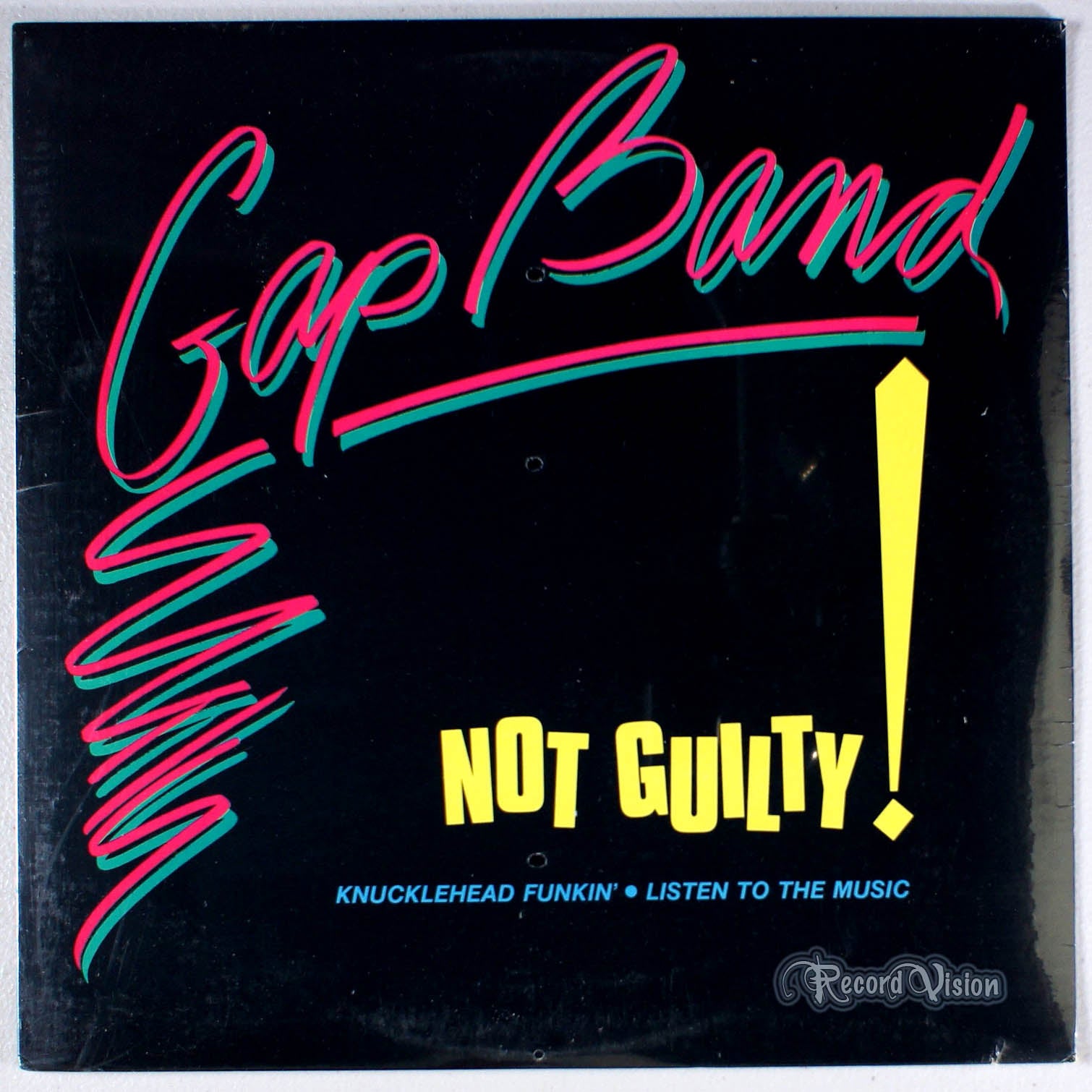 Gap Band - Not guilty (front cover) Vinyl