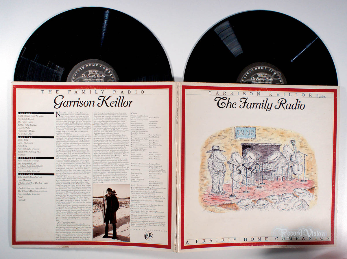Garrison Keillor - The Family Radio (front cover) Vinyl