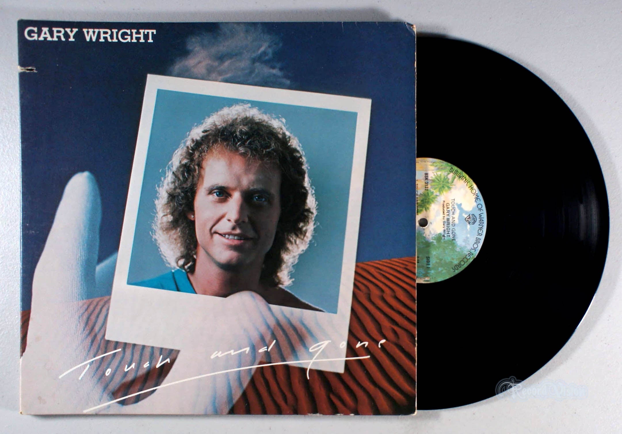 Gary Wright - Touch and Gone (front cover) Vinyl