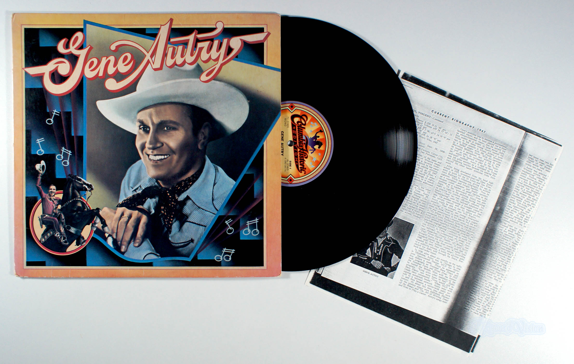 Gene Autry - Gene Autry (front cover) Vinyl