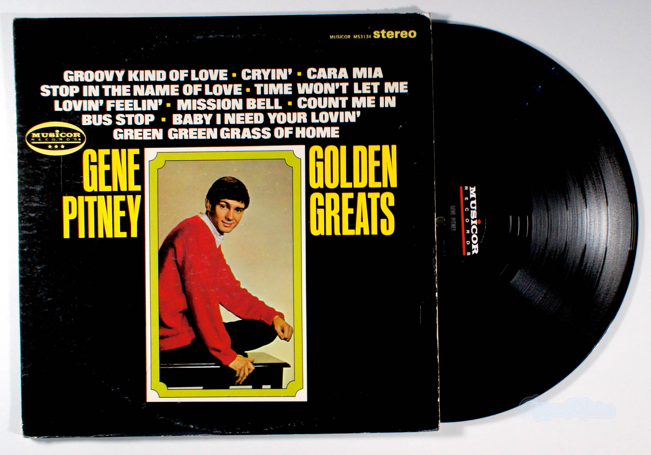 Gene Pitney - Golden Greats (front cover) Vinyl