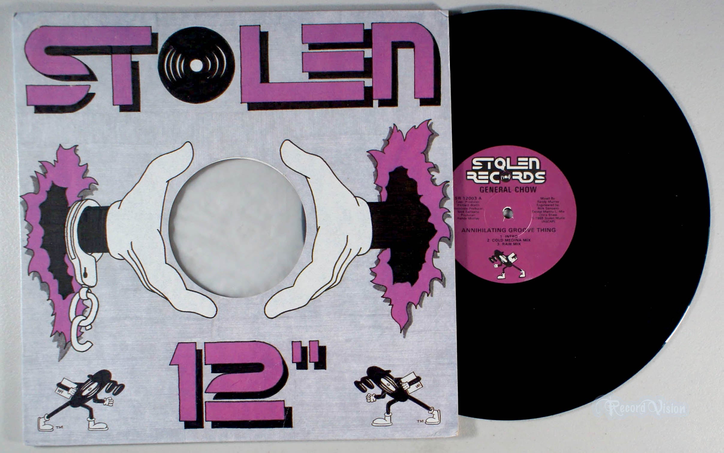 General Chow - Annihilating Groove Thing (front cover) Vinyl