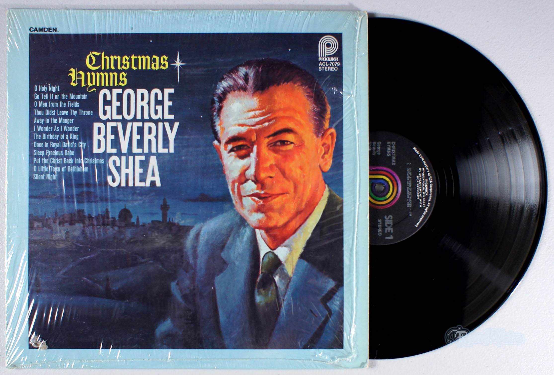 George Beverly Shea - Christmas Hymns (front cover) Vinyl