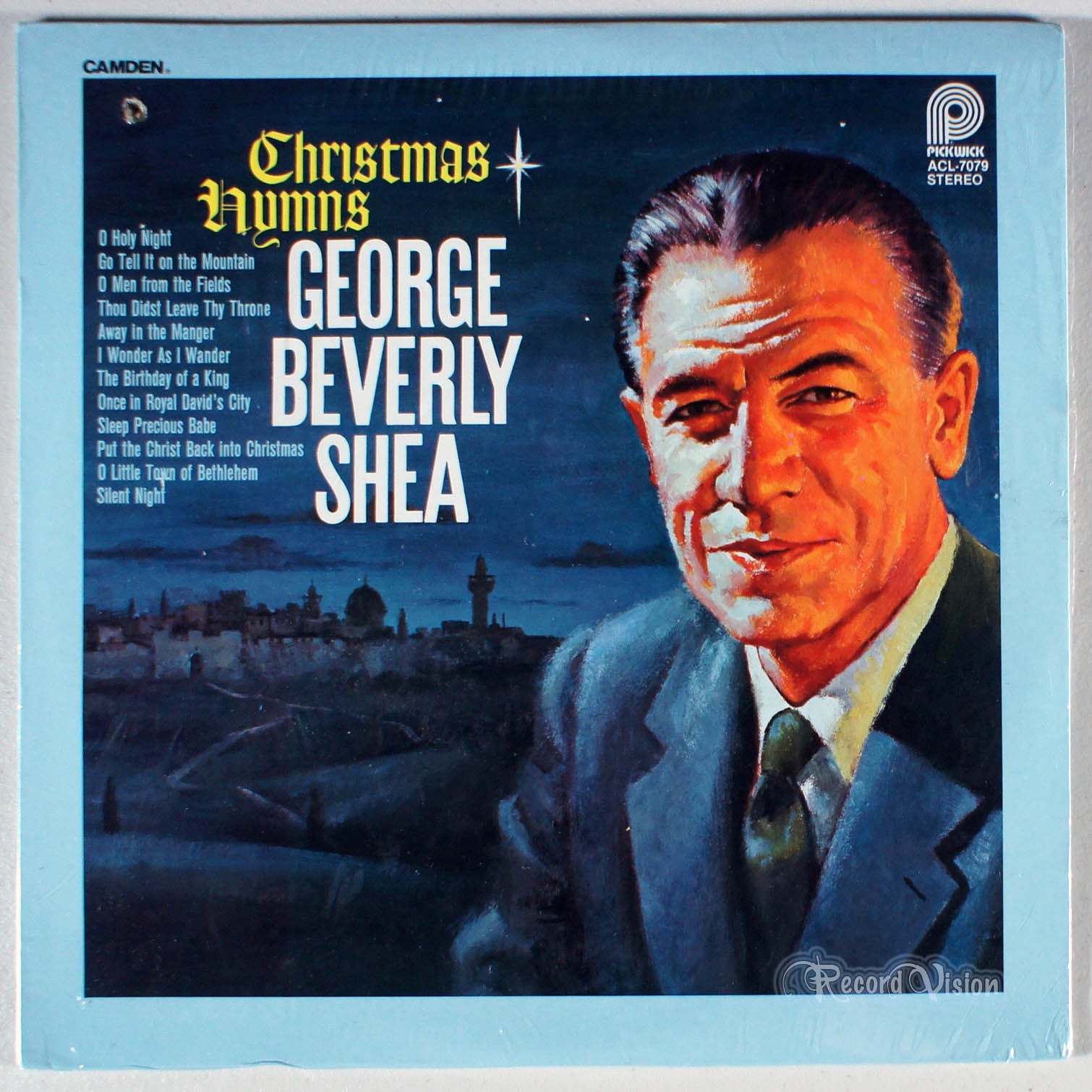 George Beverly Shea - Christmas Hymns (front cover) Vinyl