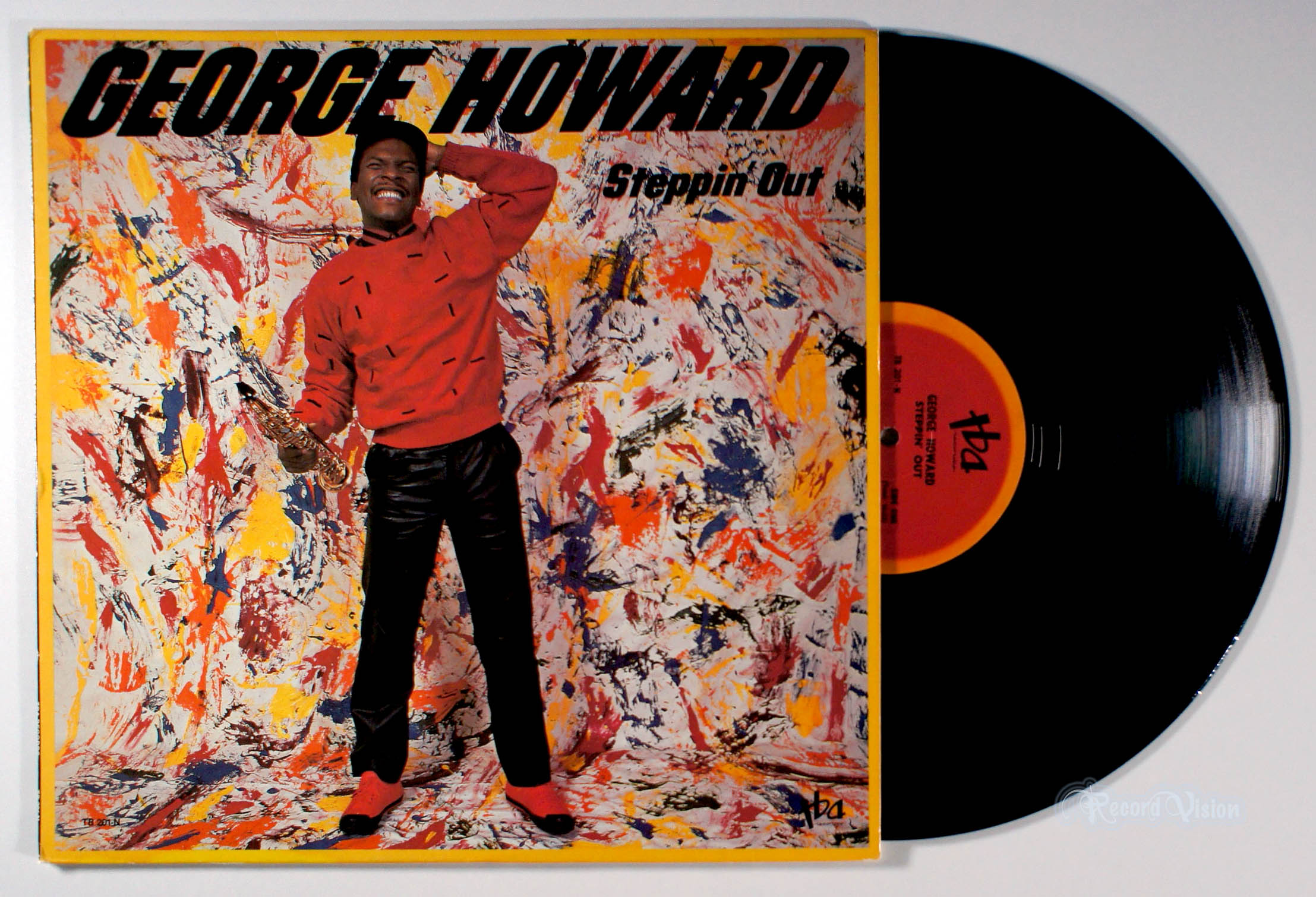 George Howard - Steppin' Out (front cover) Vinyl