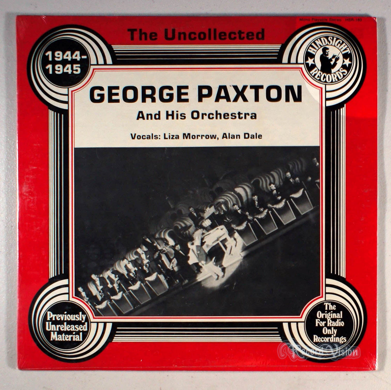 George Paxton - The Uncollected: 1944-1945 (front cover) Vinyl