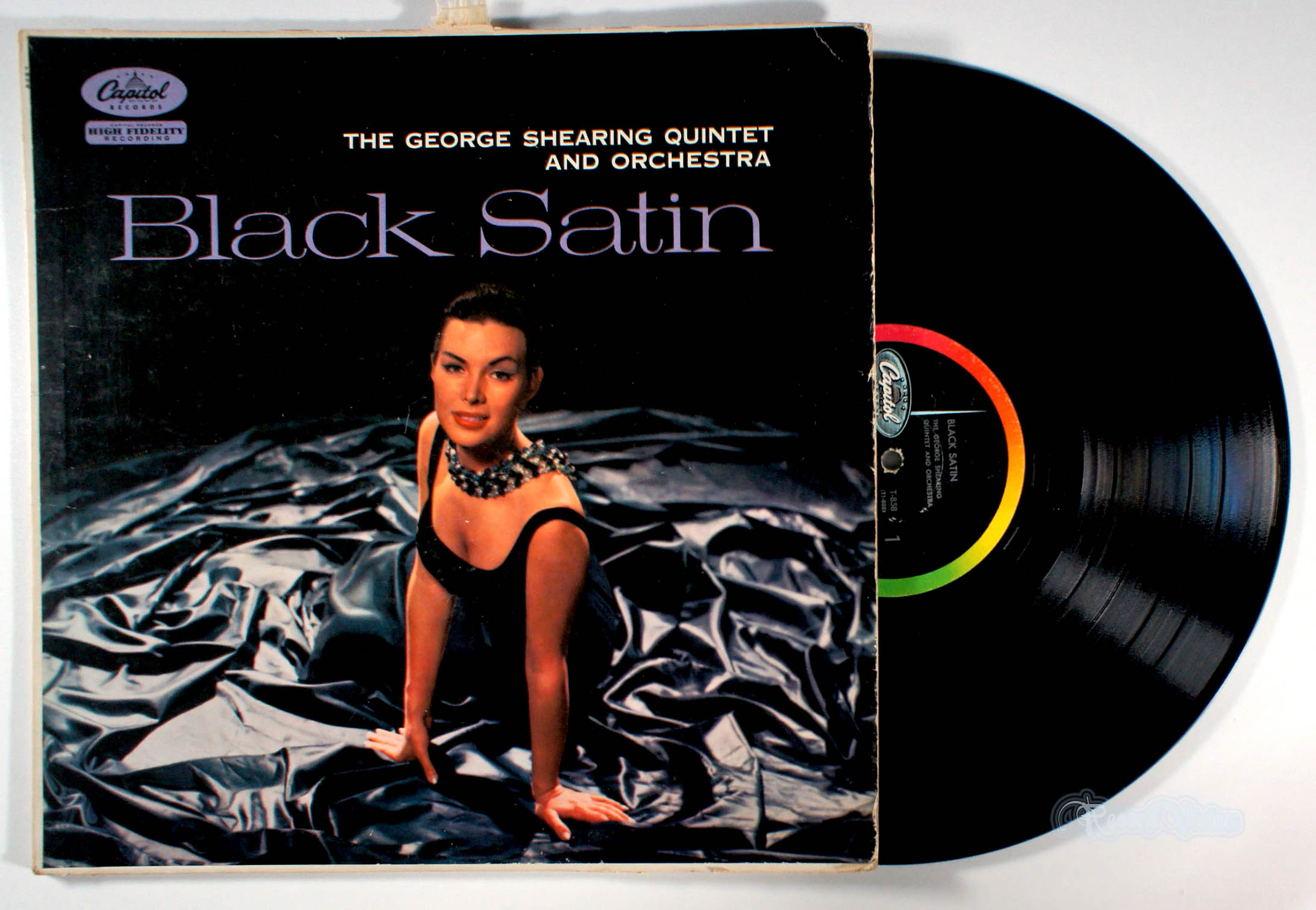George Shearing - Black Satin (front cover) Vinyl