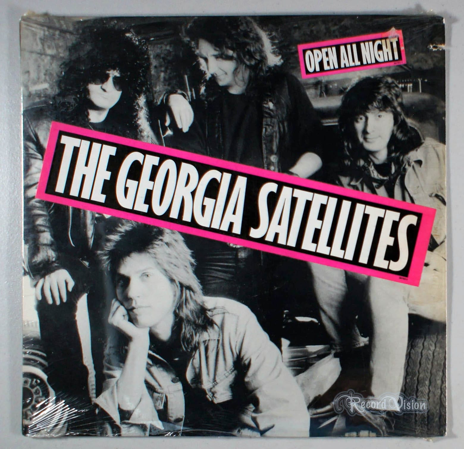 Georgia Satellites - Open All Night (front cover) Vinyl