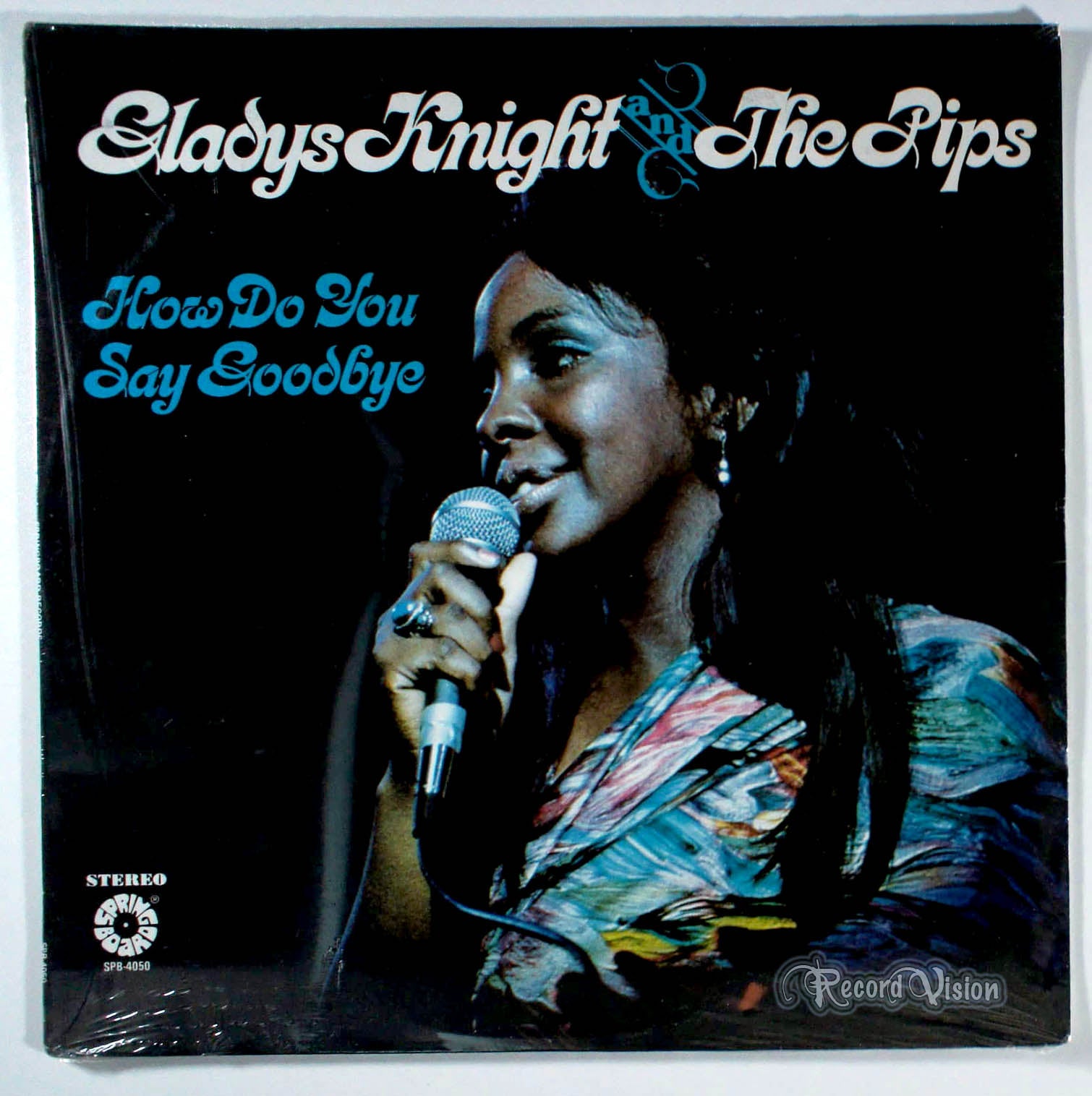 Gladys Knight - How Do You Say Goodbye (front cover) Vinyl