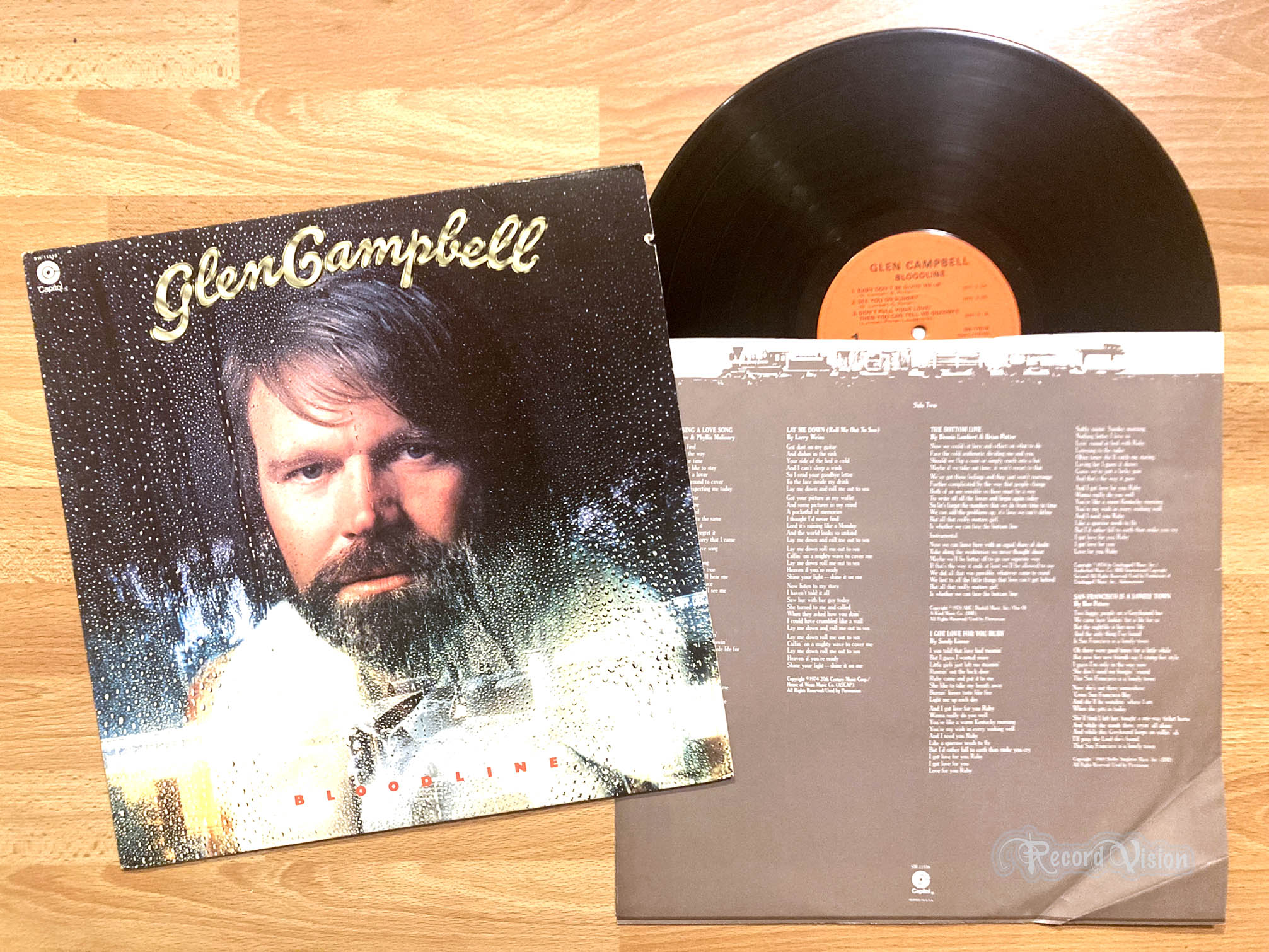 Glen Campbell - Bloodline (front cover) Vinyl