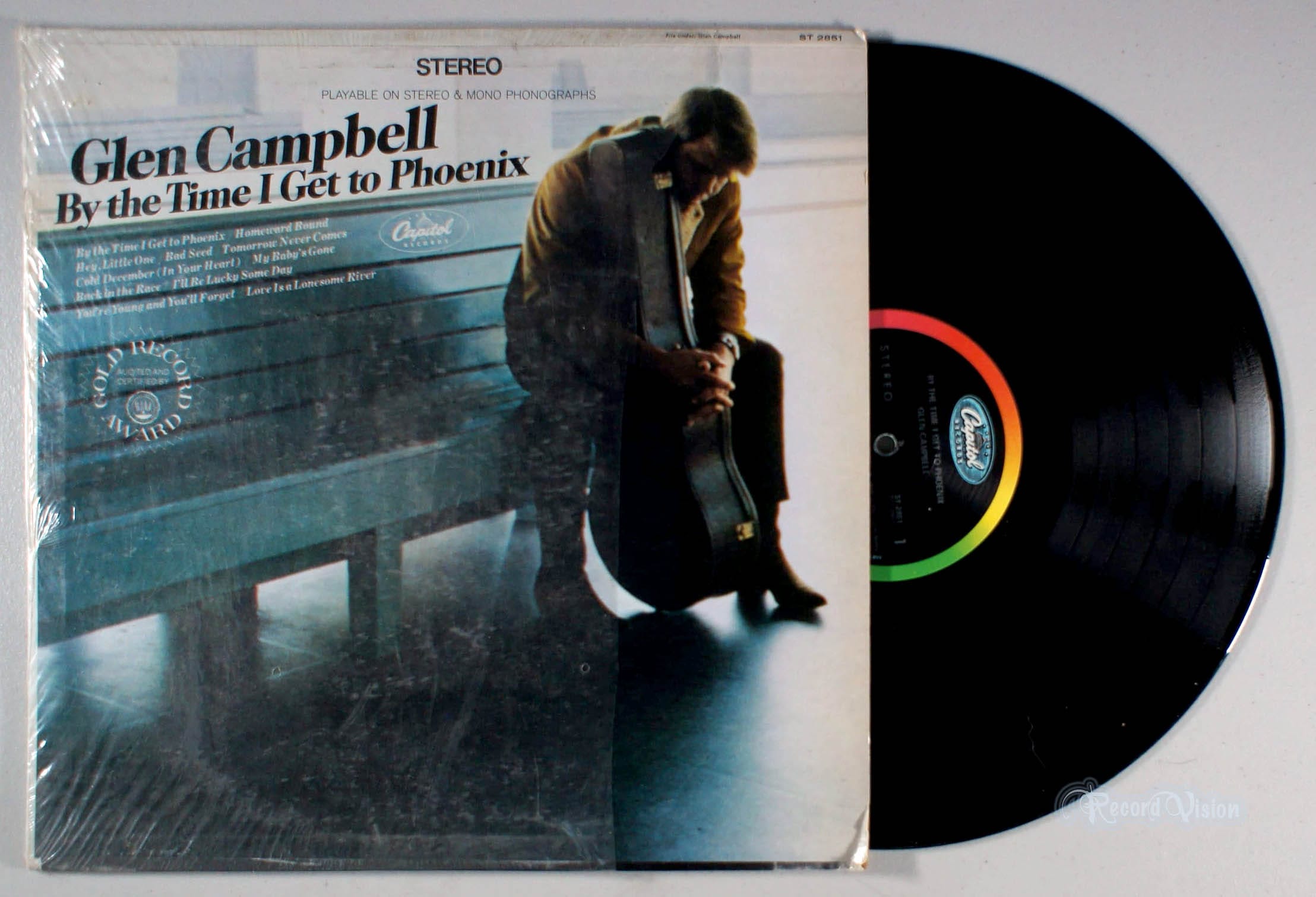 Glen Campbell - By the Time I Get to Phoenix (front cover) Vinyl
