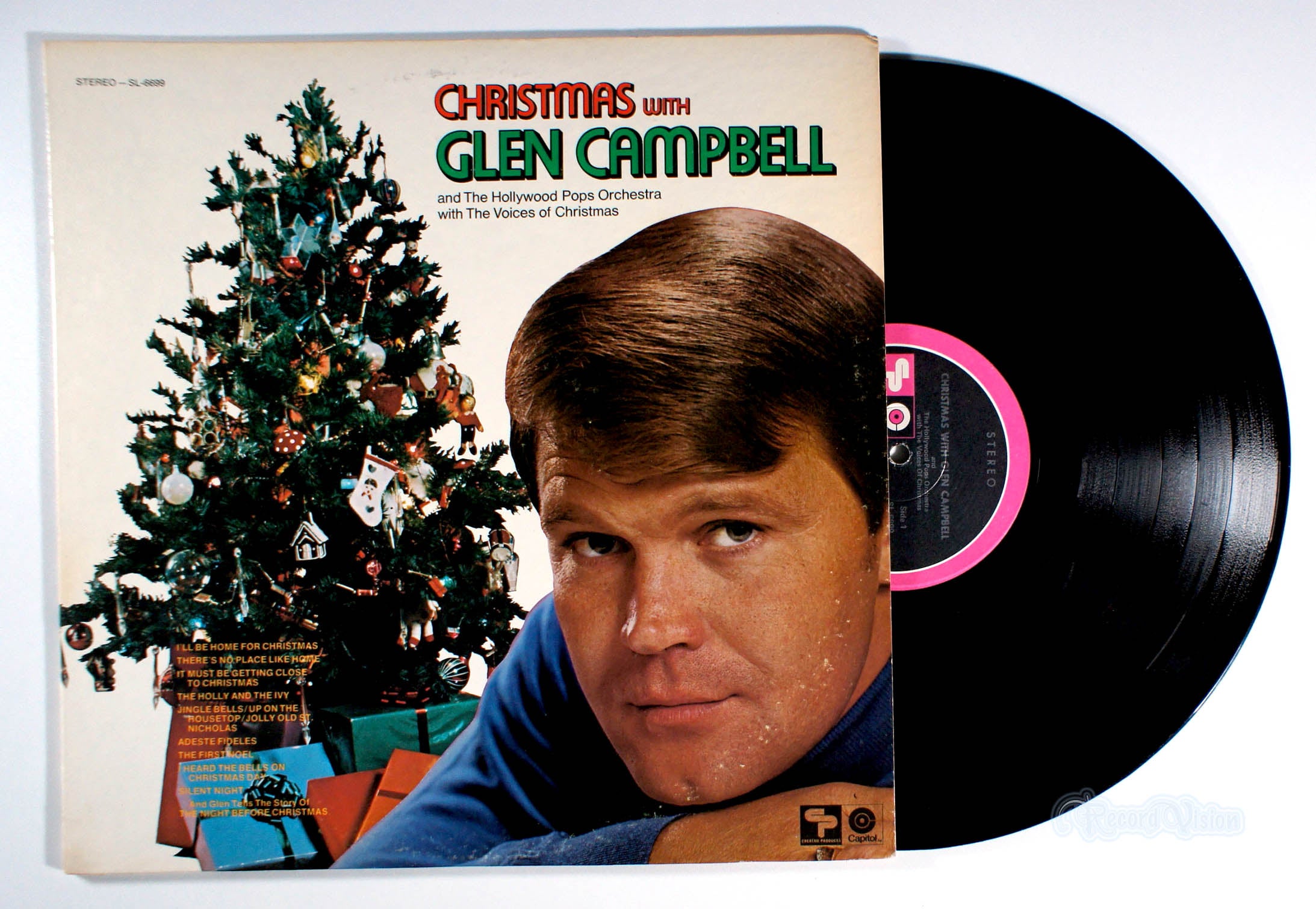 Glen Campbell - Christmas With (front cover) Vinyl