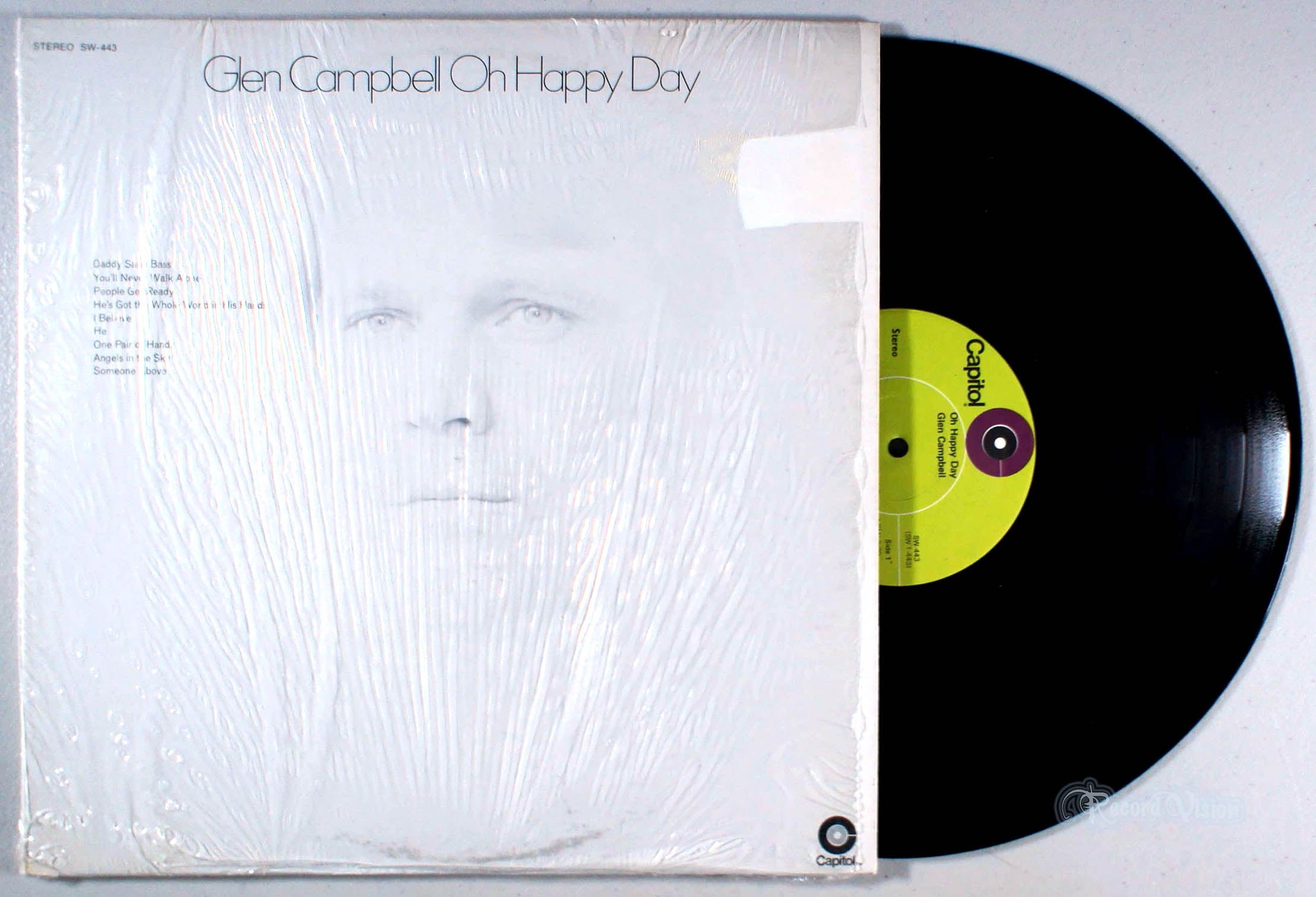Glen Campbell - Oh Happy Day (front cover) Vinyl