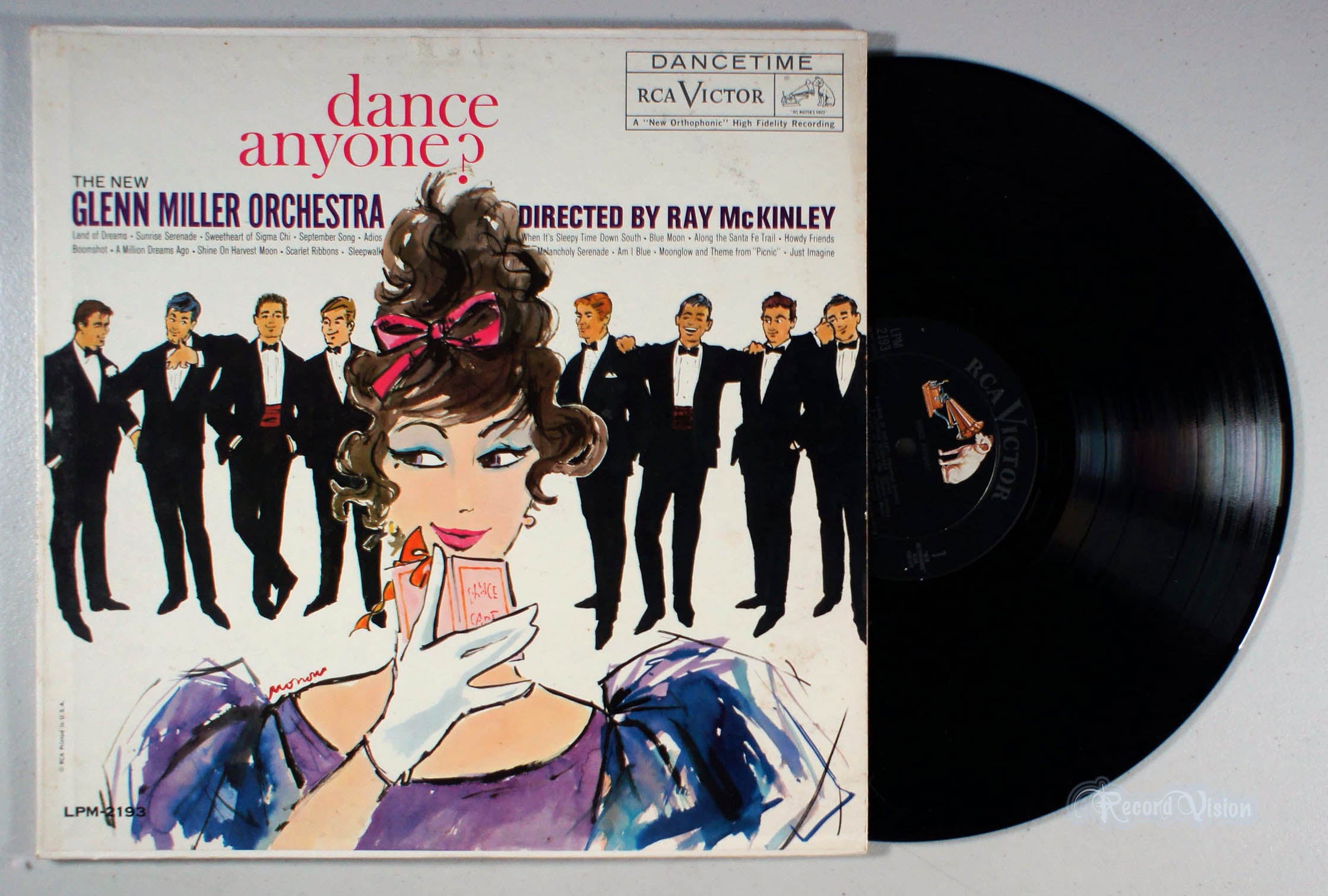 Glenn Miller Orchestra - Dance Anyone? (front cover) Vinyl