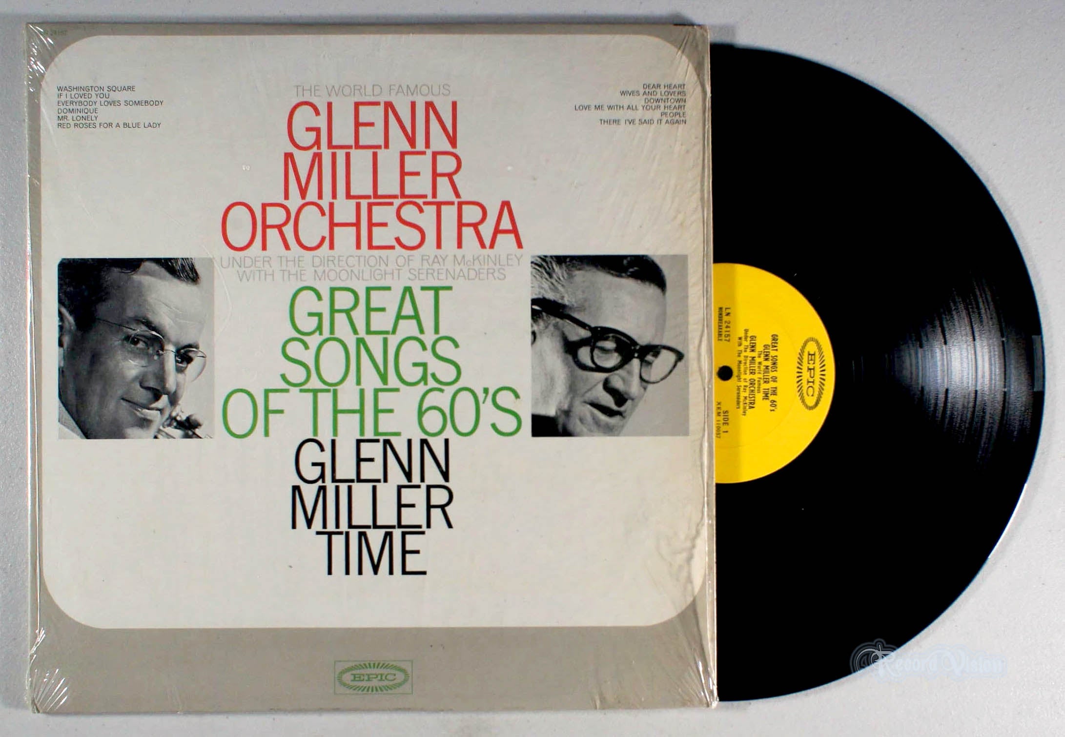 Glenn Miller Orchestra - Great Songs of the 60's (front cover) Vinyl