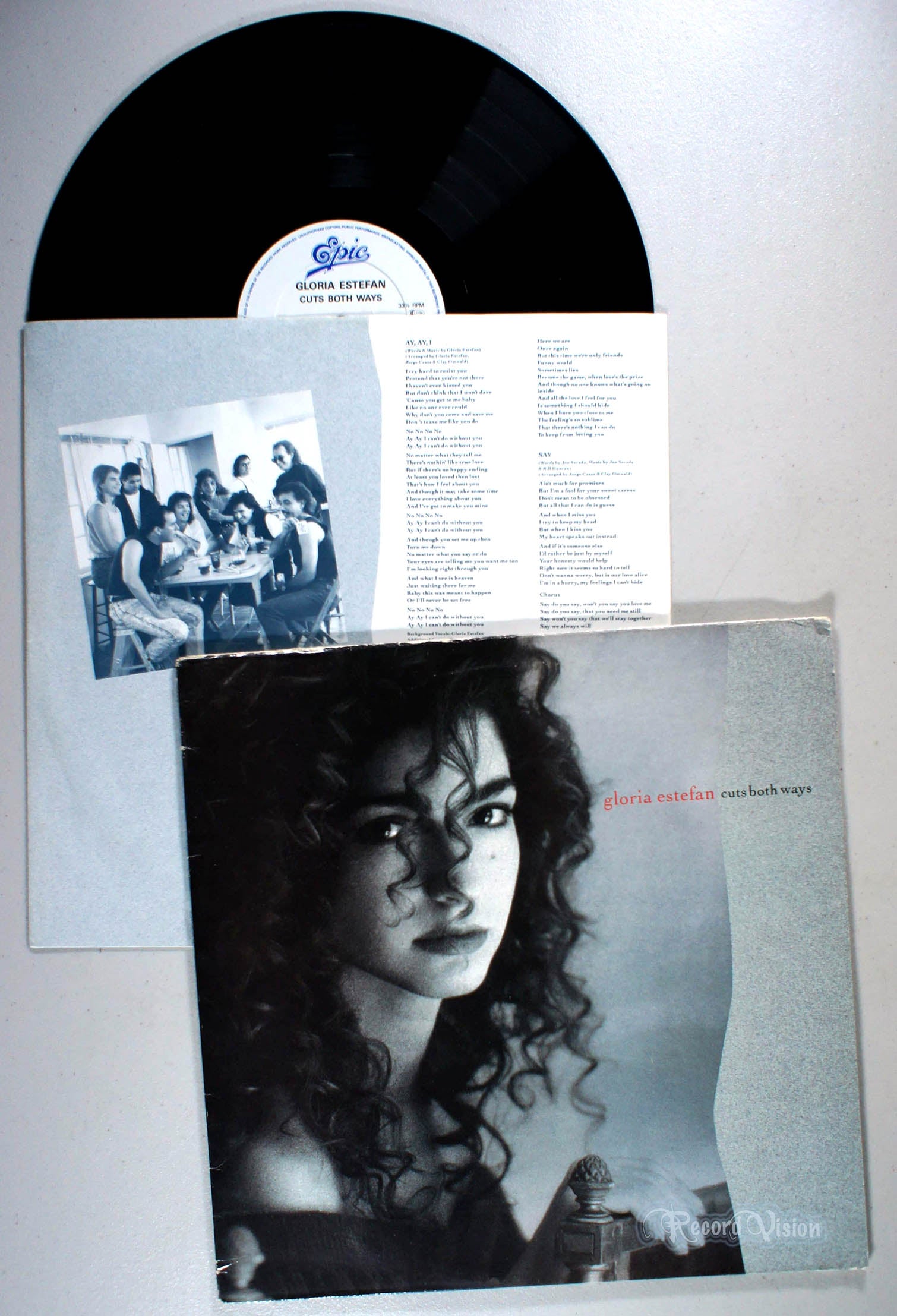 Gloria Estefan - Cuts Both Ways (front cover) Vinyl