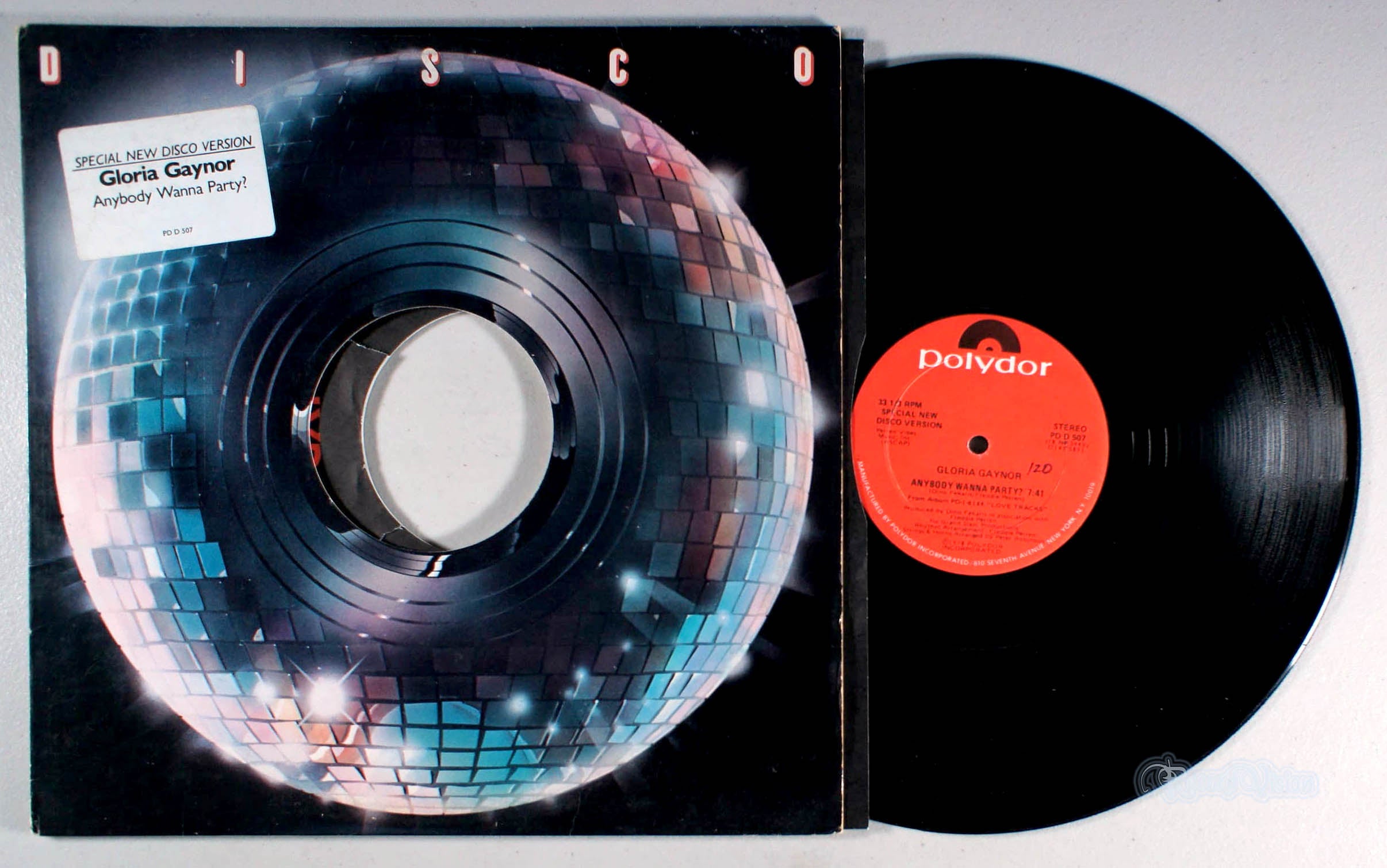 Gloria Gaynor - Anybody Wanna Party? (front cover) Vinyl