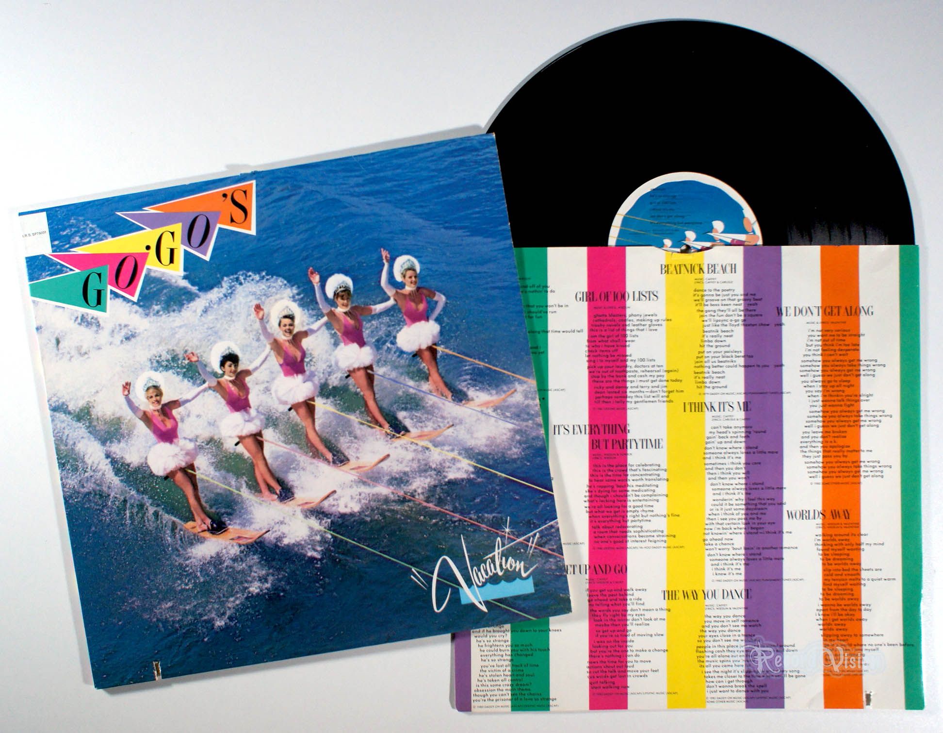 Go-Go's - Vacation (front cover) Vinyl