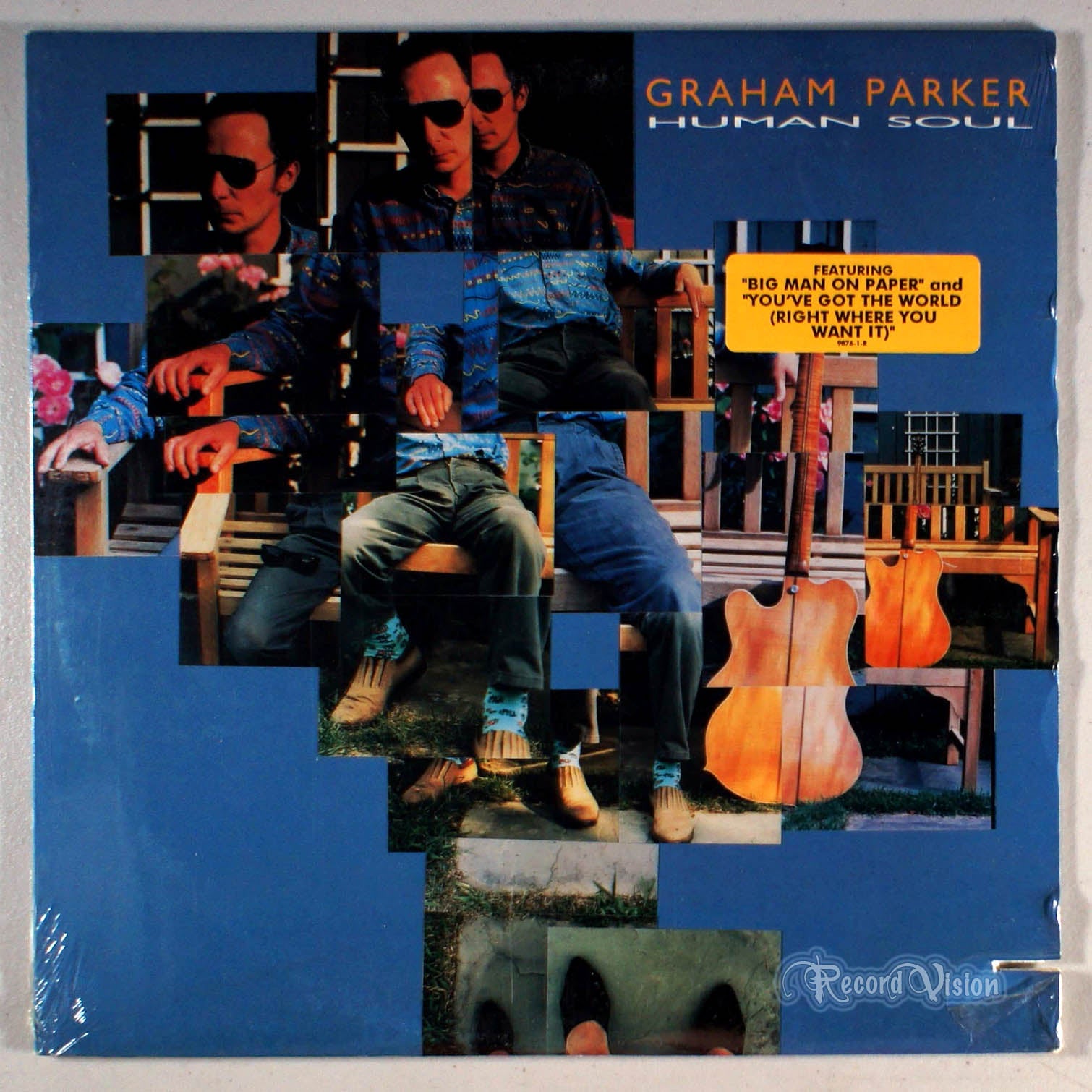 Graham Parker - Human Soul (front cover) Vinyl