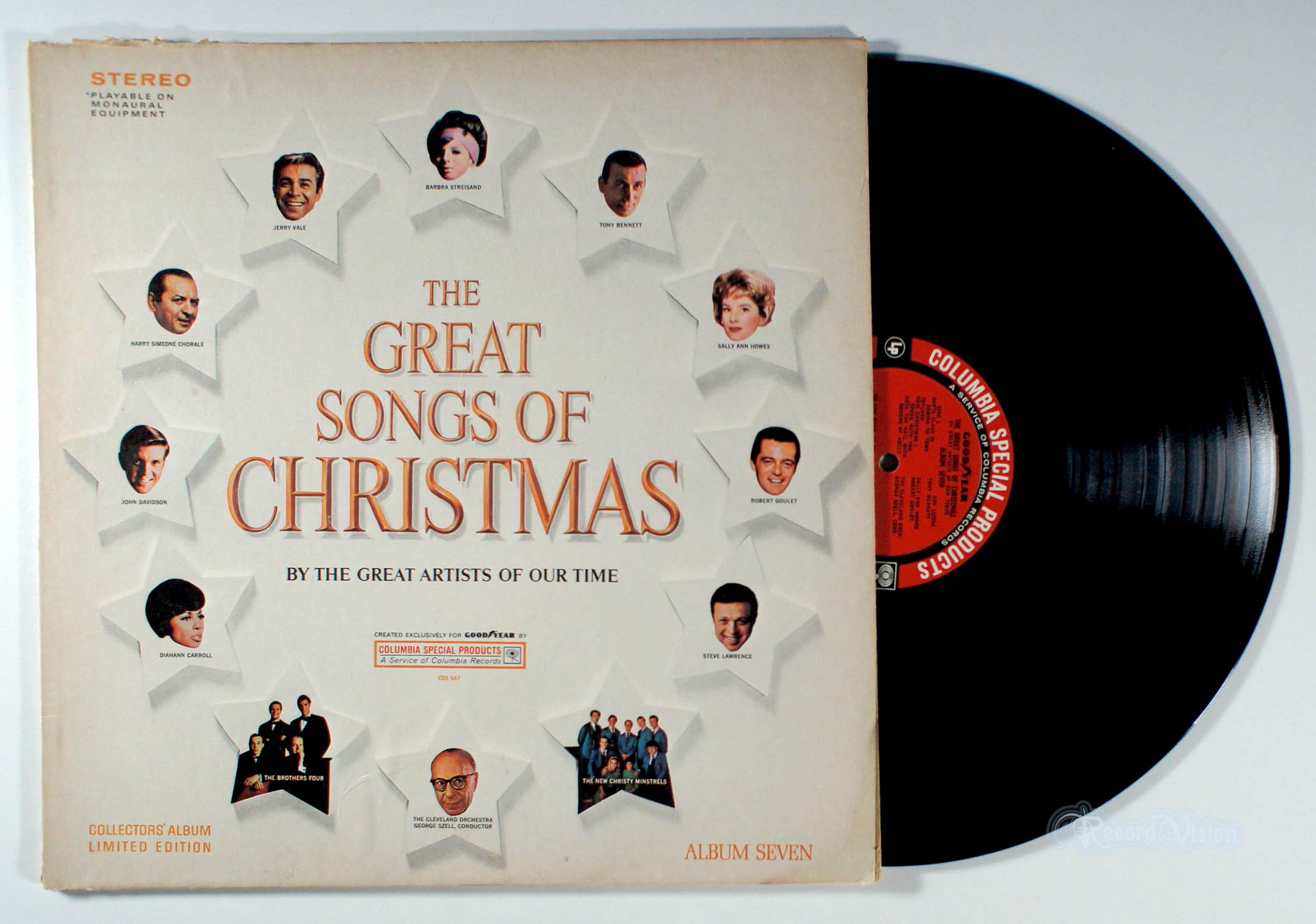 Great Songs of Christmas Seven (front cover) Vinyl
