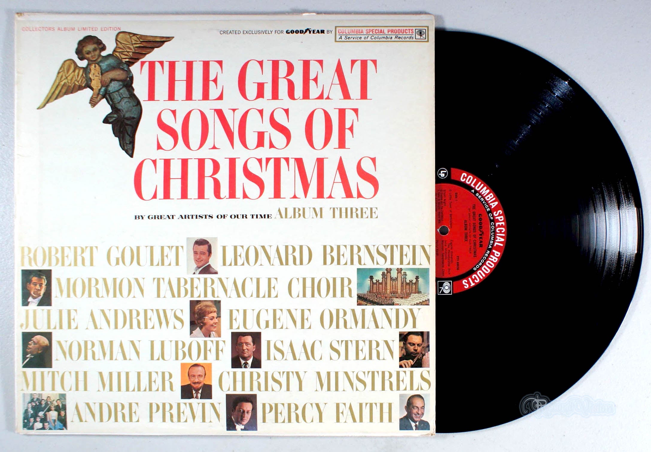 Great Songs of Christmas Three (front cover) Vinyl