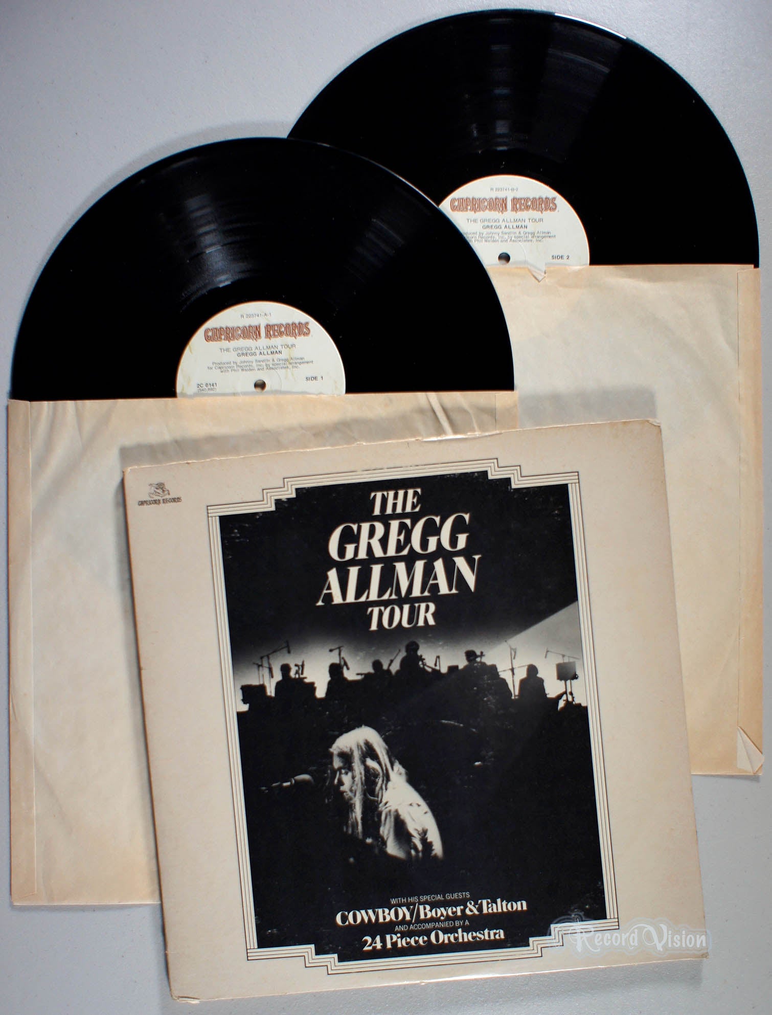 Gregg Allman - The Tour (front cover) Vinyl