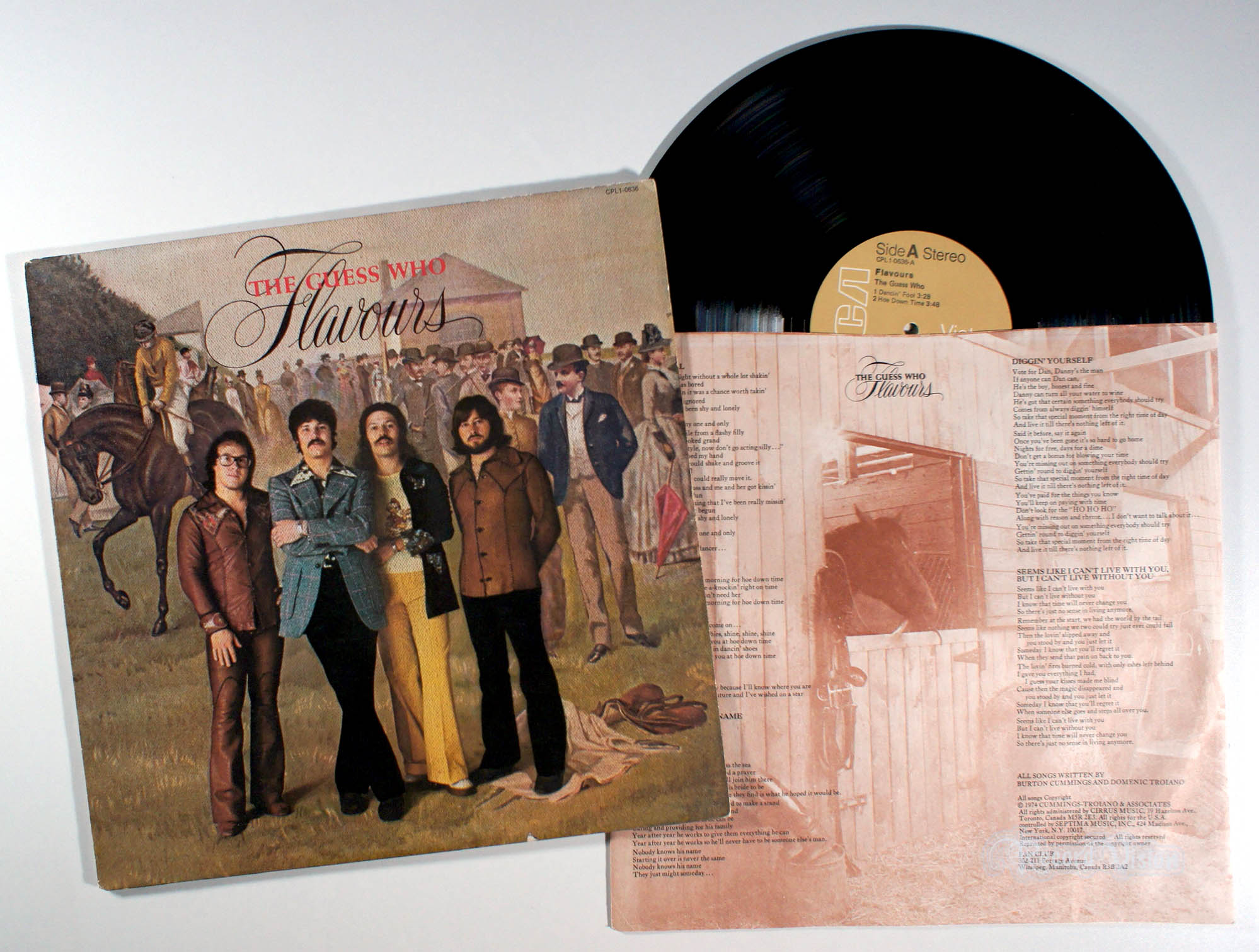 Guess Who - Flavors (front cover) Vinyl