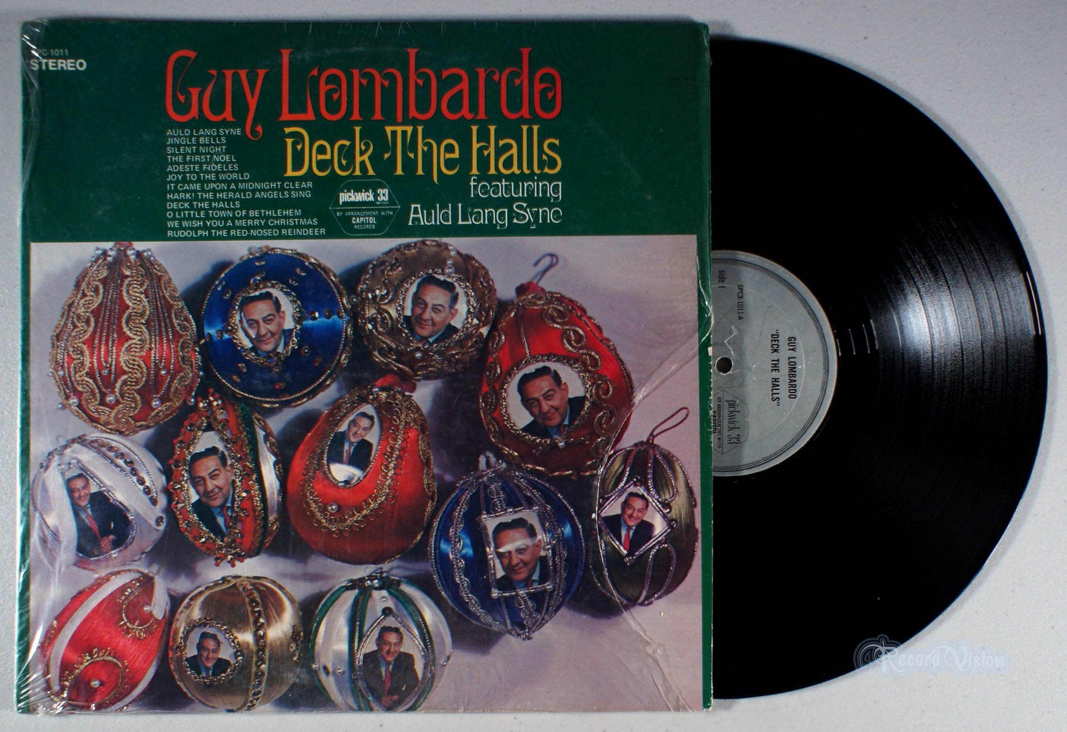 Guy Lombardo - Deck The Halls (front cover) Vinyl
