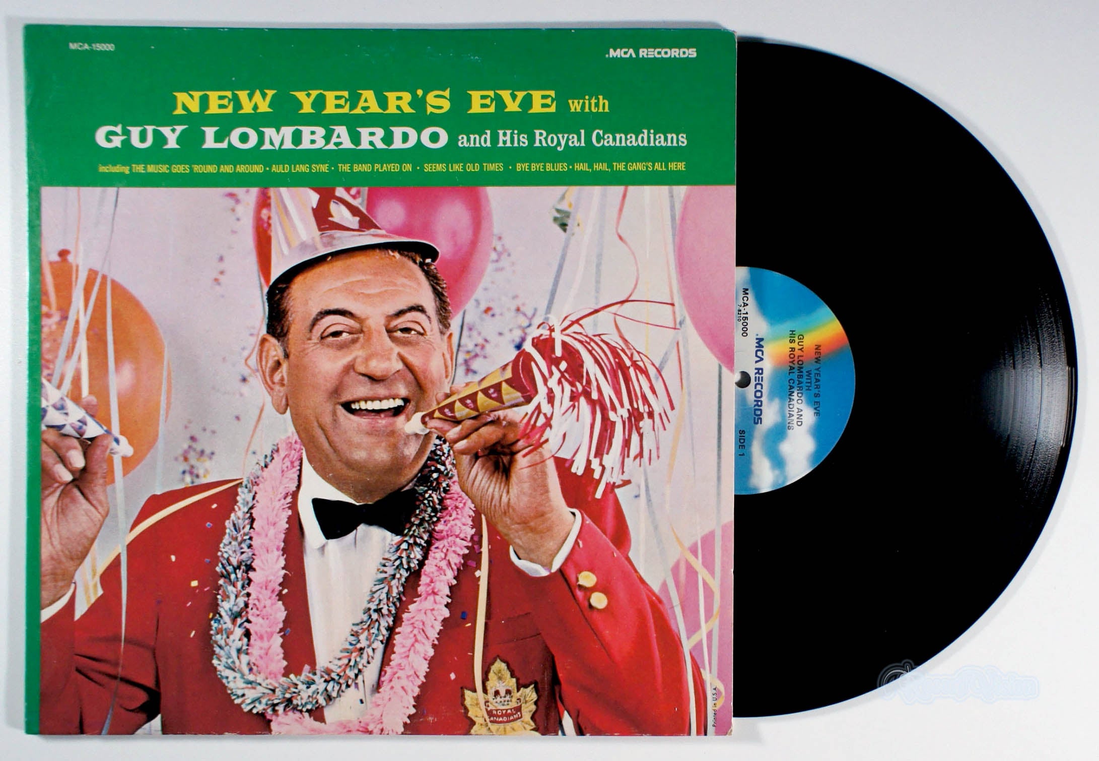 Guy Lombardo - New Year's Eve (front cover) Vinyl