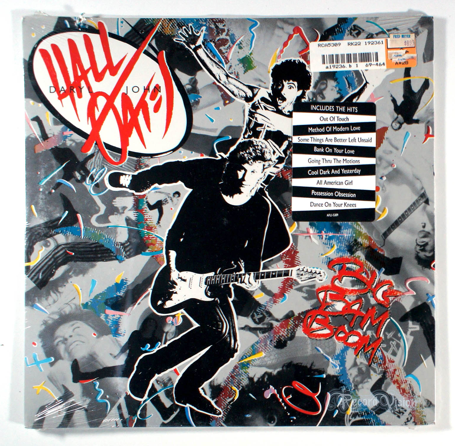 Hall and Oates - Big Bam Boom (front cover) Vinyl