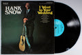 Hank Snow - I Went to Your Wedding (front cover) Vinyl