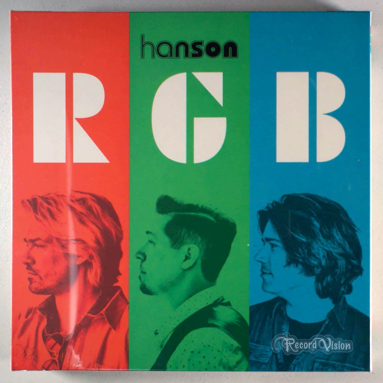 Hanson - Red Green Blue (front cover) Vinyl